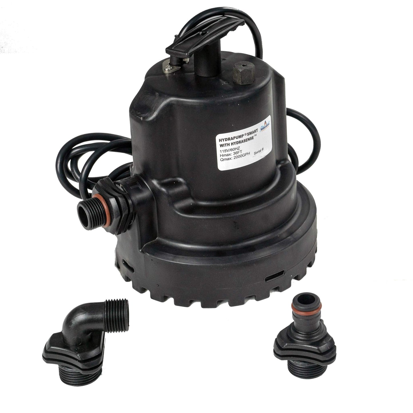 Watershed Innovations HydraPump Smart - Submersible Water Pump - Smart Pump - Portable Electric Pump - HydraDetect Technology for Automatic Operation