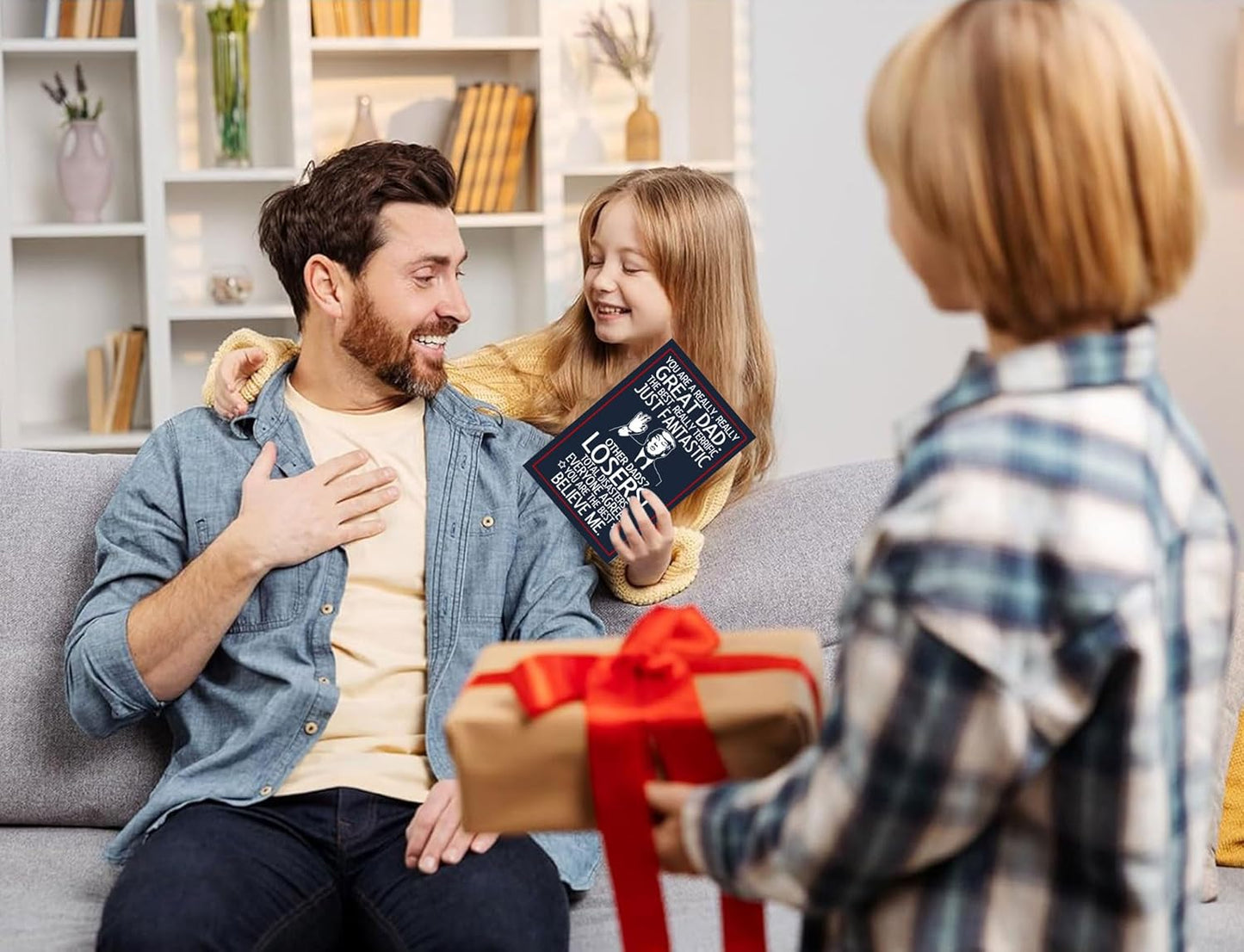Regine Switzerland Funny Father's Day Card - Heartfelt Message for Dad | Perfect for Birthdays & Special Occasions