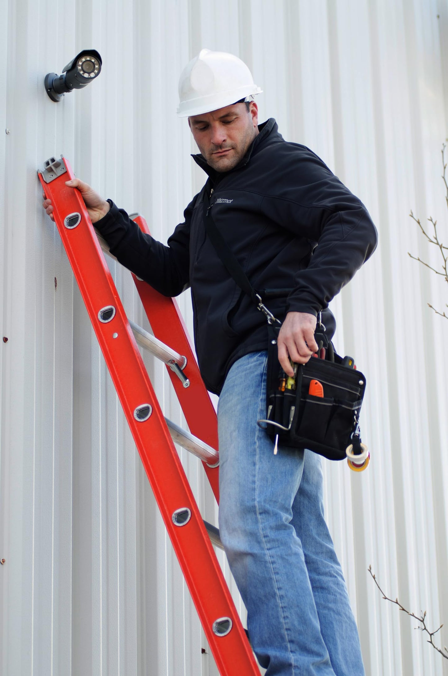 Louisville Ladder 24-foot Fiberglass Extension Ladder, 300-Pound Load Capacity, Type IA, FE3224