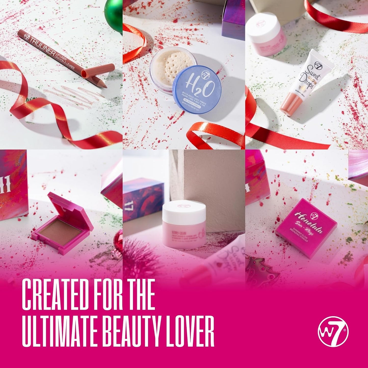 W7 Beauty Blast Makeup Advent Calendar 2025 | 24 Days of Cruelty-Free Surprises & Gifts