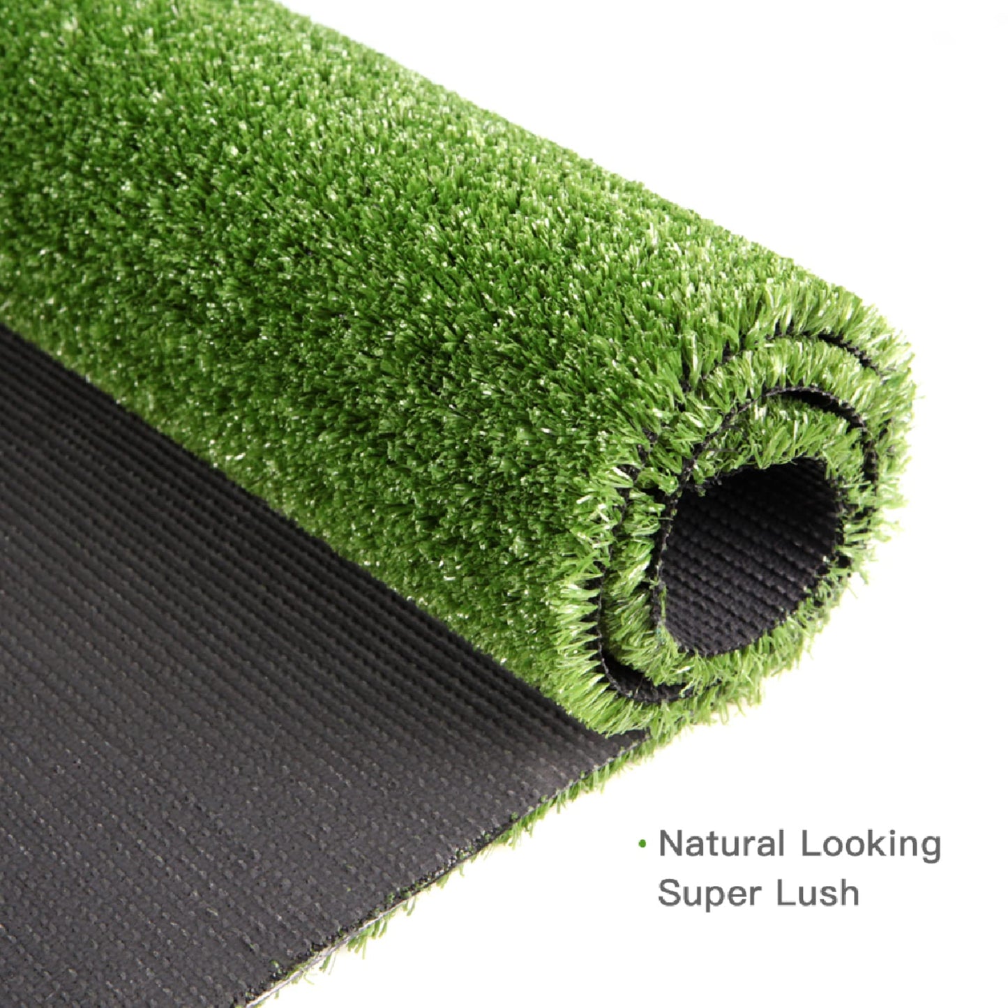 GRASS EXPRESS Artificial Grass Turf, 10ft x 10ft 0.4" Pile Height, Indoor Outdoor Fake Astroturf Rug Carpet Mat for Balcony Decor Backyard Patio Backdrop Fence Wall Decorations Dogs