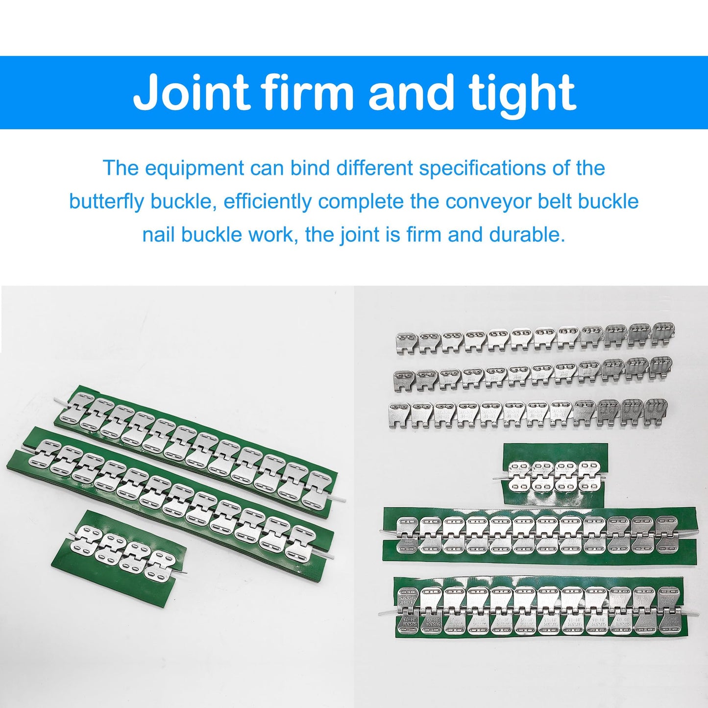 KONLEYA Conveyor Belt Staple Fastener Tool Staple Fastener Installation Tool Fasteners Tool Wire Hook Machine Belt Conveyor Fastener for Flexco PVC