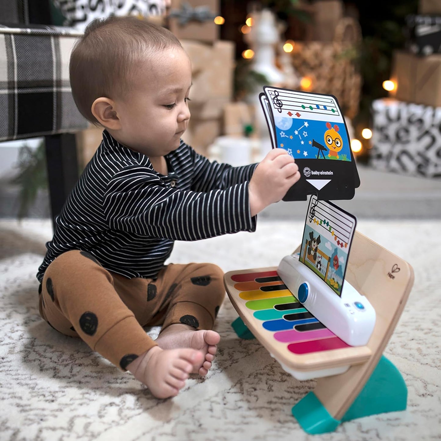 Baby Einstein Magic Touch Piano - Wooden Musical Toddler Toy for Ages 6 Months & Up
