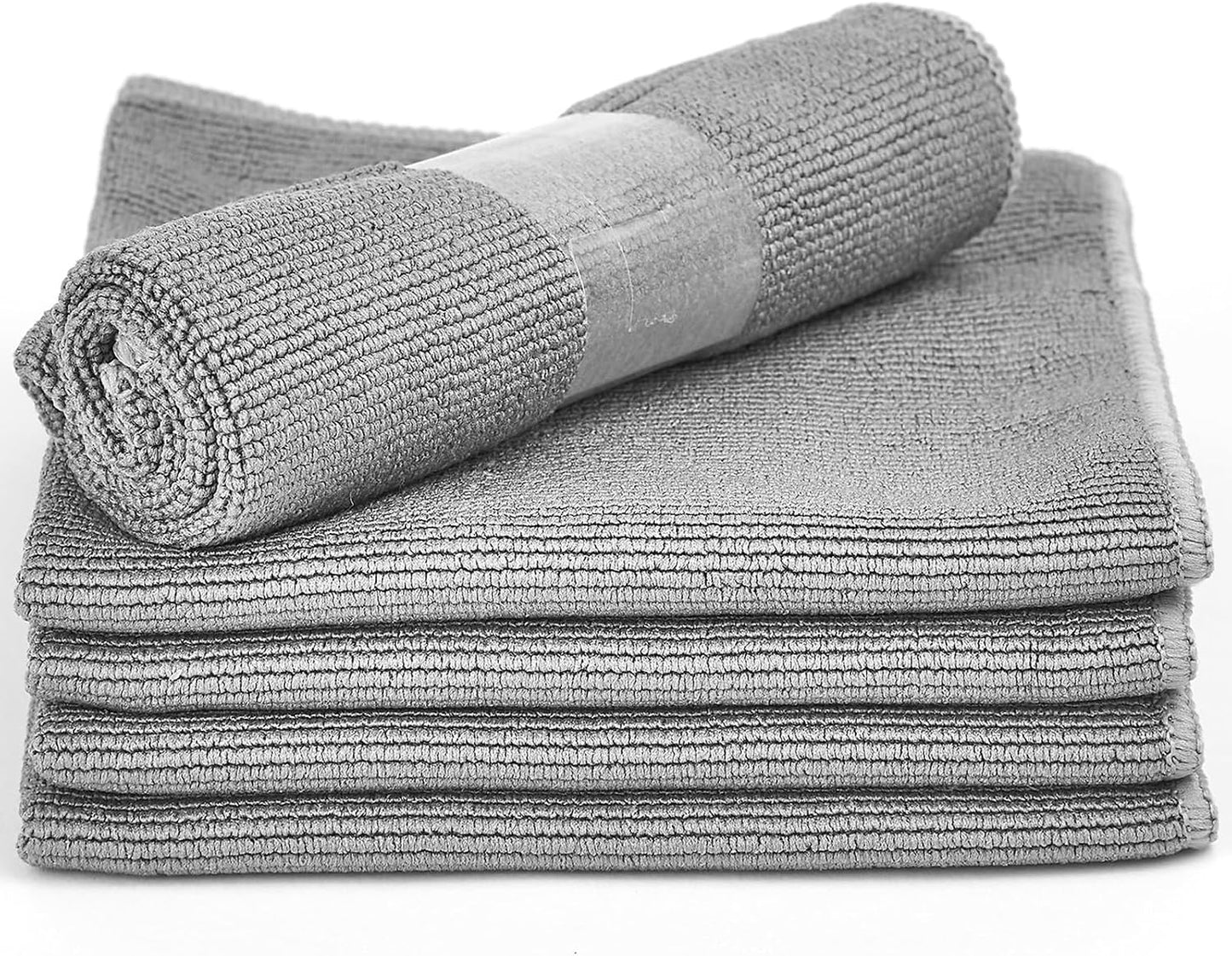 5 7X Hudson Hi-Fi Anti Static Microfiber Record Cleaning Cloth - pk - The Audiophiles Anti-Scratch Lint & Dust Magnets