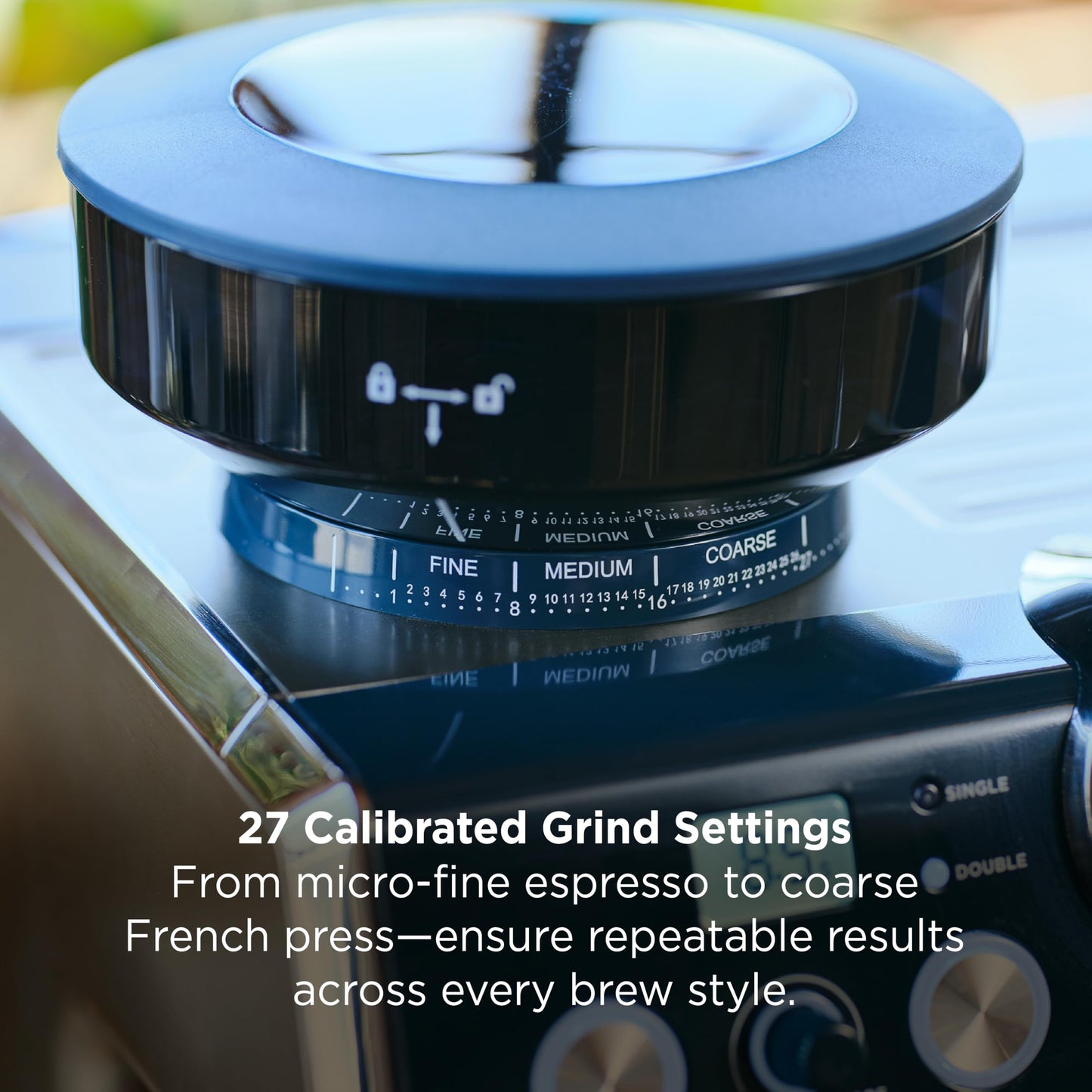 Brooklyn Steel Co. Talos Semi-Automatic Grind & Brew Espresso Machine - Indigo Reverie