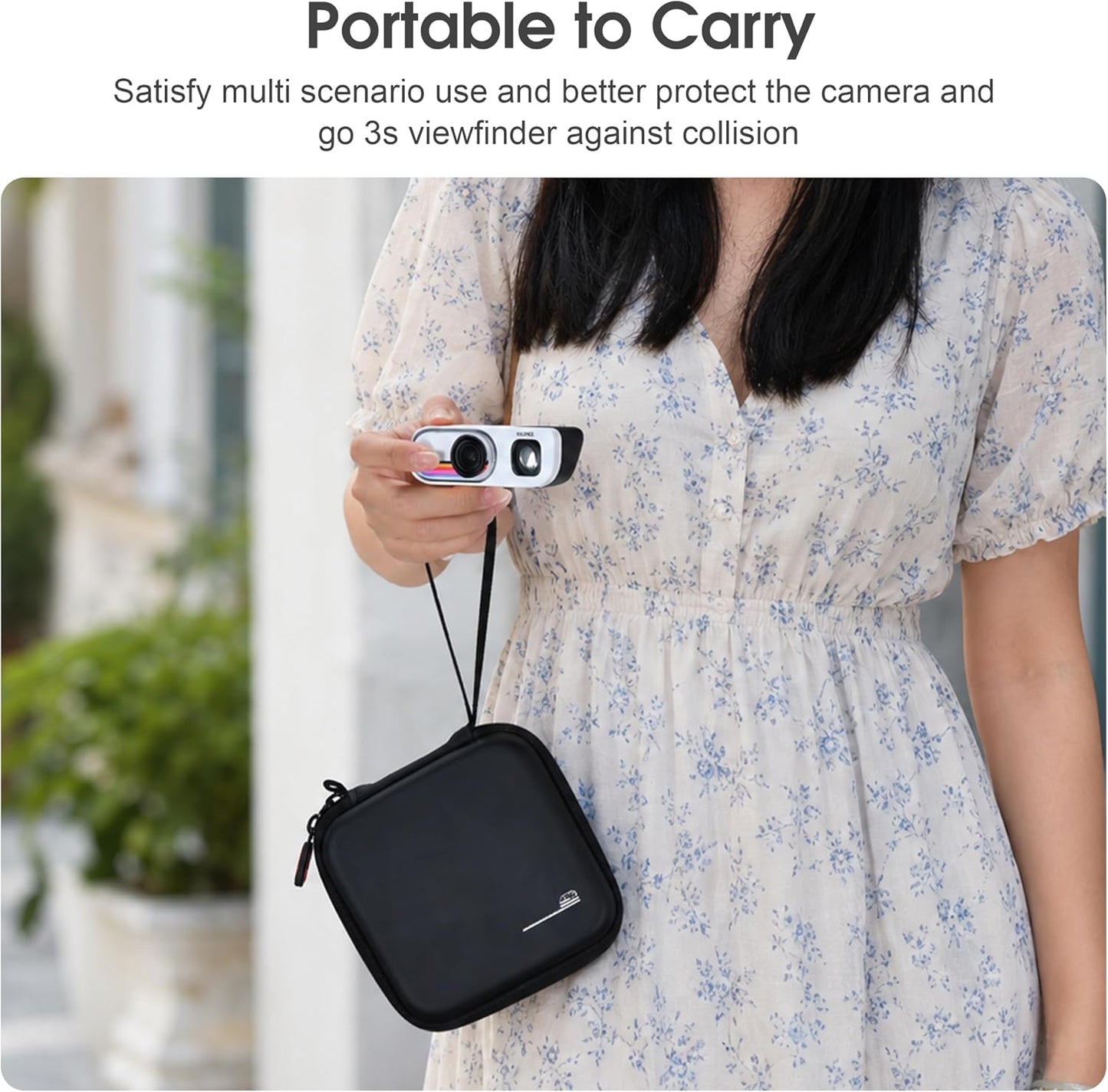 360 3S STARTRC VCR Carrying Case for Insta GO Retro Bundle Viewfinder Storage Bag Protective Portable Hard Case Cover