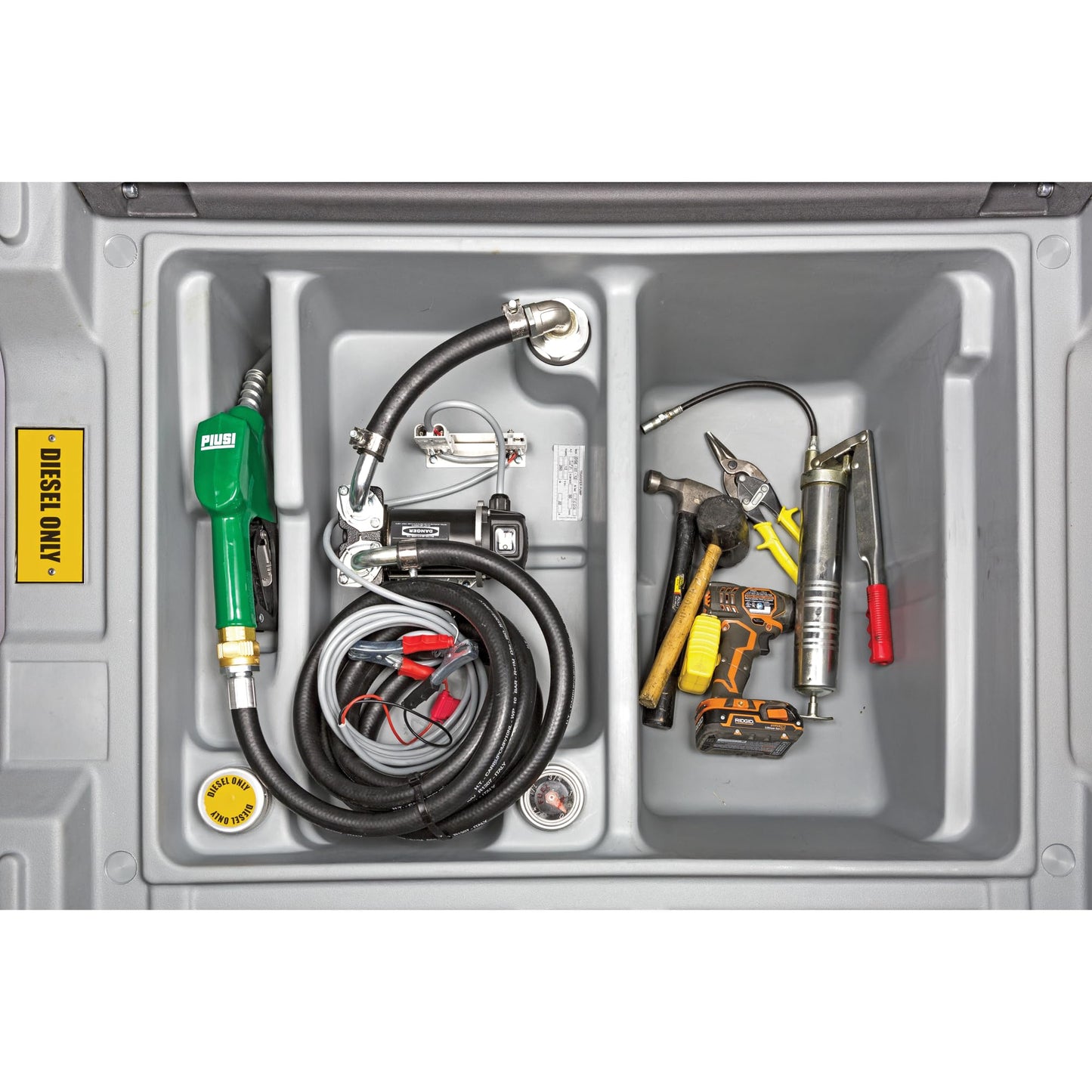 JohnDow Industries, Portable Diesel Fuel Storage Tank, Capacity 106 Gal, Shape Rectangle, Model# JDI-AFT106