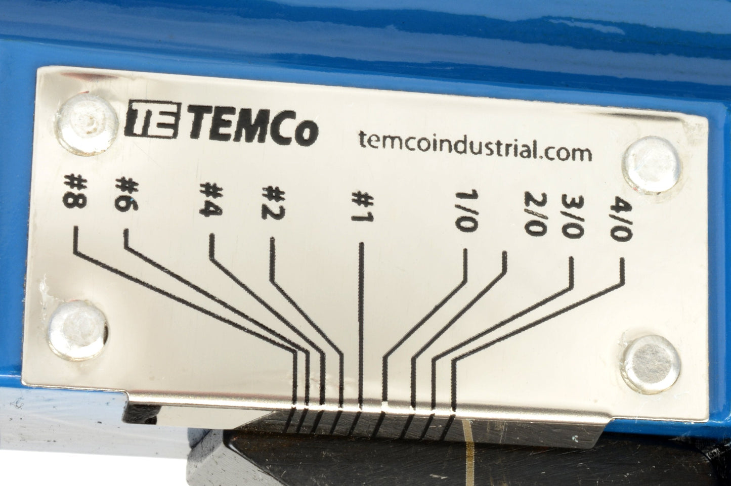 TEMCo Lug Crimper Tool TH0012-8 AWG - 0000 AWG(4/0) DIELESS Indent Electrical Battery Terminal Cable Wire 5 YEAR WARRANTY