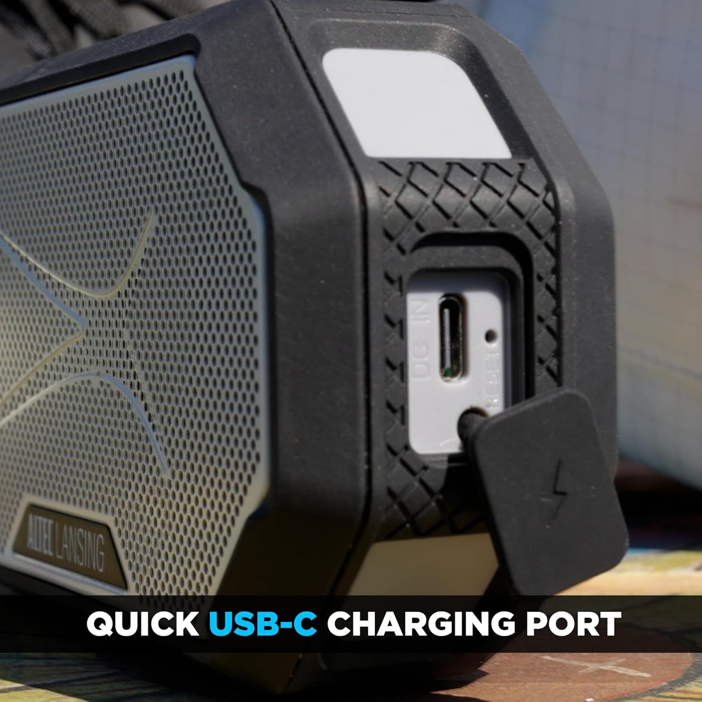 Altec Lansing 2.0, IP67 12h Portable Bluetooth Speaker HYDRAMINI Waterproof, Portable Speaker, Playtime, Wireless