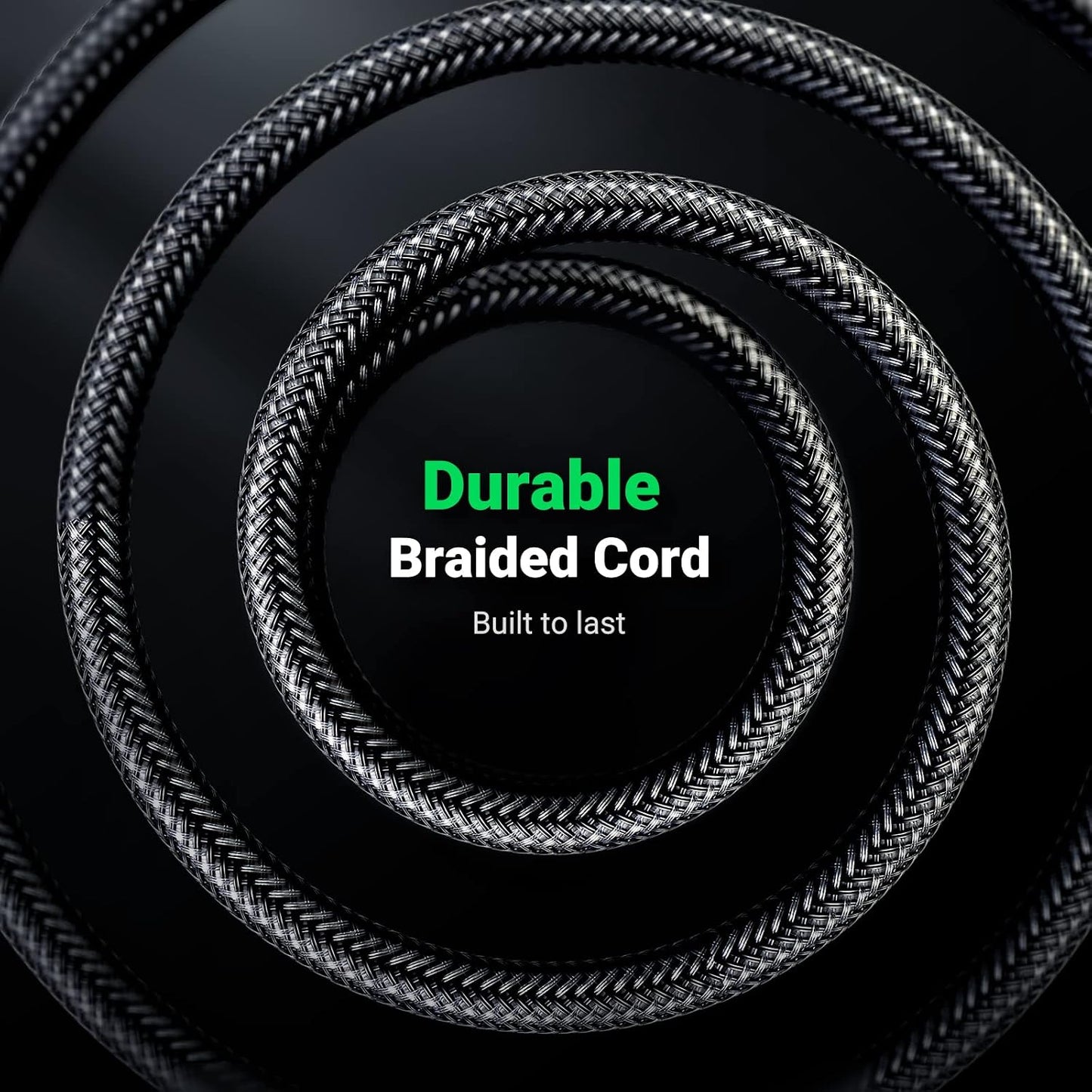 1/8 1/4 3.5mm 6.35mm 10FT UGREEN to Stereo Cable TRS to Audio Cable Guitar to Aux Male Cord with Zinc Alloy Housing