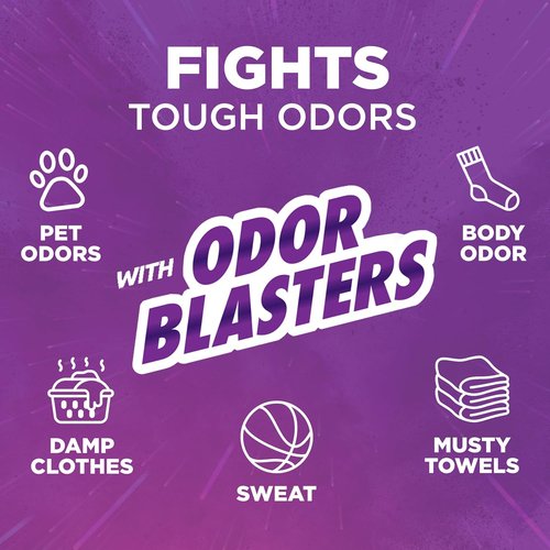 ARM & HAMMER Liquid Laundry Detergent - Plus OxiClean Odor Blasters, Fresh Burst, 166.5 Fl Oz | 128 Loads