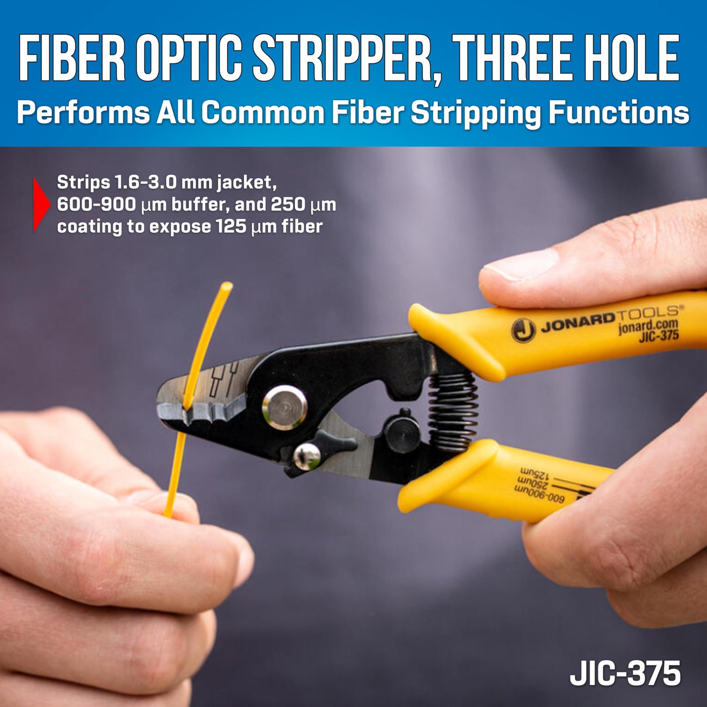 Jonard Tools TK-184A Fiber Optic Connector Clean & Prep Kit+ - Fiber Optic Stripper, Cable Cutter, Cleaver, VFL, Kevlar Scissors, Wipes, Rugged Case