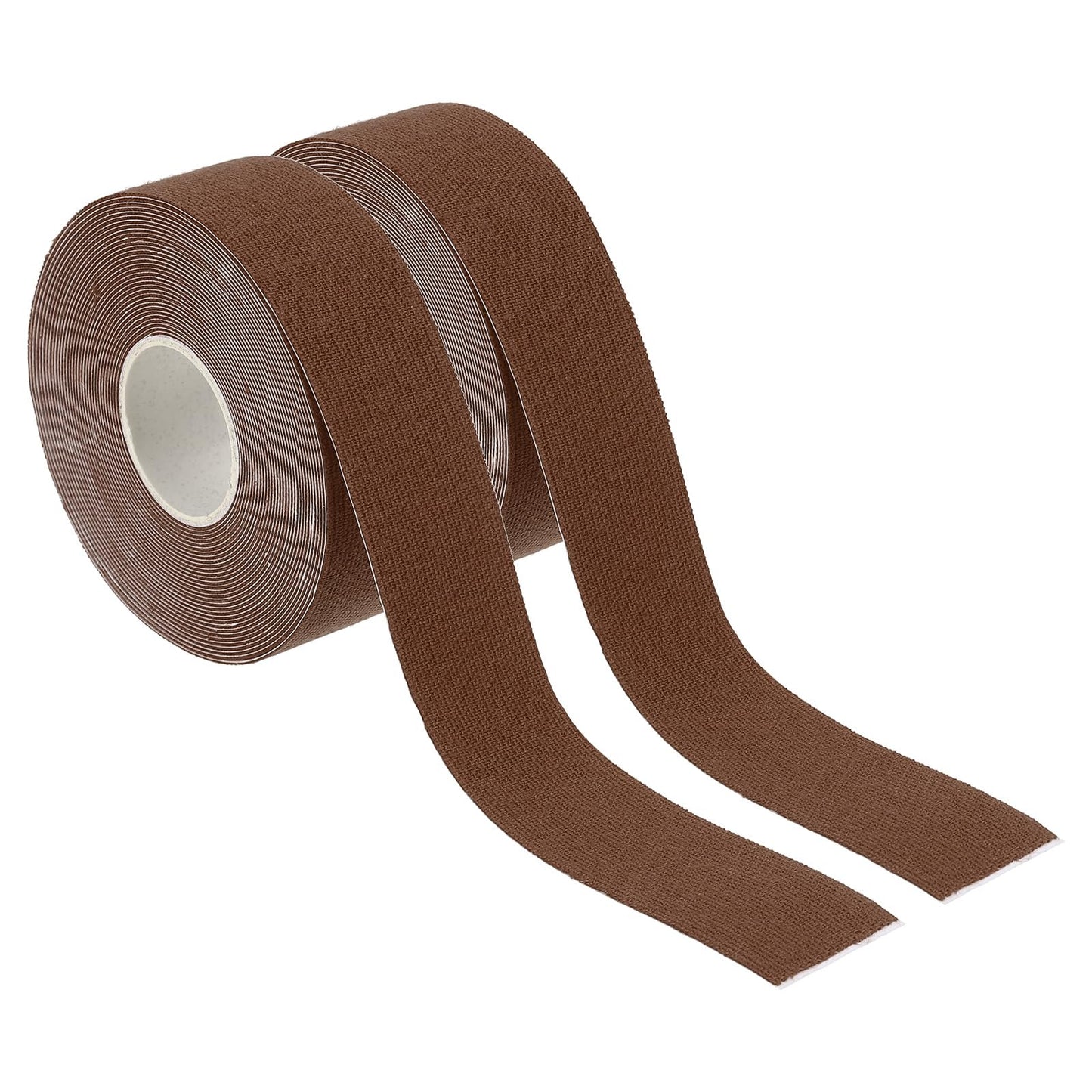 PATIKIL 32.8ft x 1 Inch Aerial Hoop Tape, Athletic Tape Adhesive Non-Slip Grip Tape Yoga Rig Sports Tape for Wrapping Exercises Gymnastics, Brown