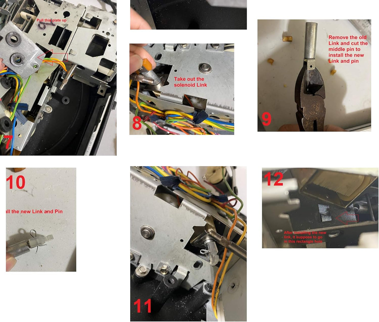 UR0 Repair Kit for Kodak Carousel Slide Projector - Does Not Advancing