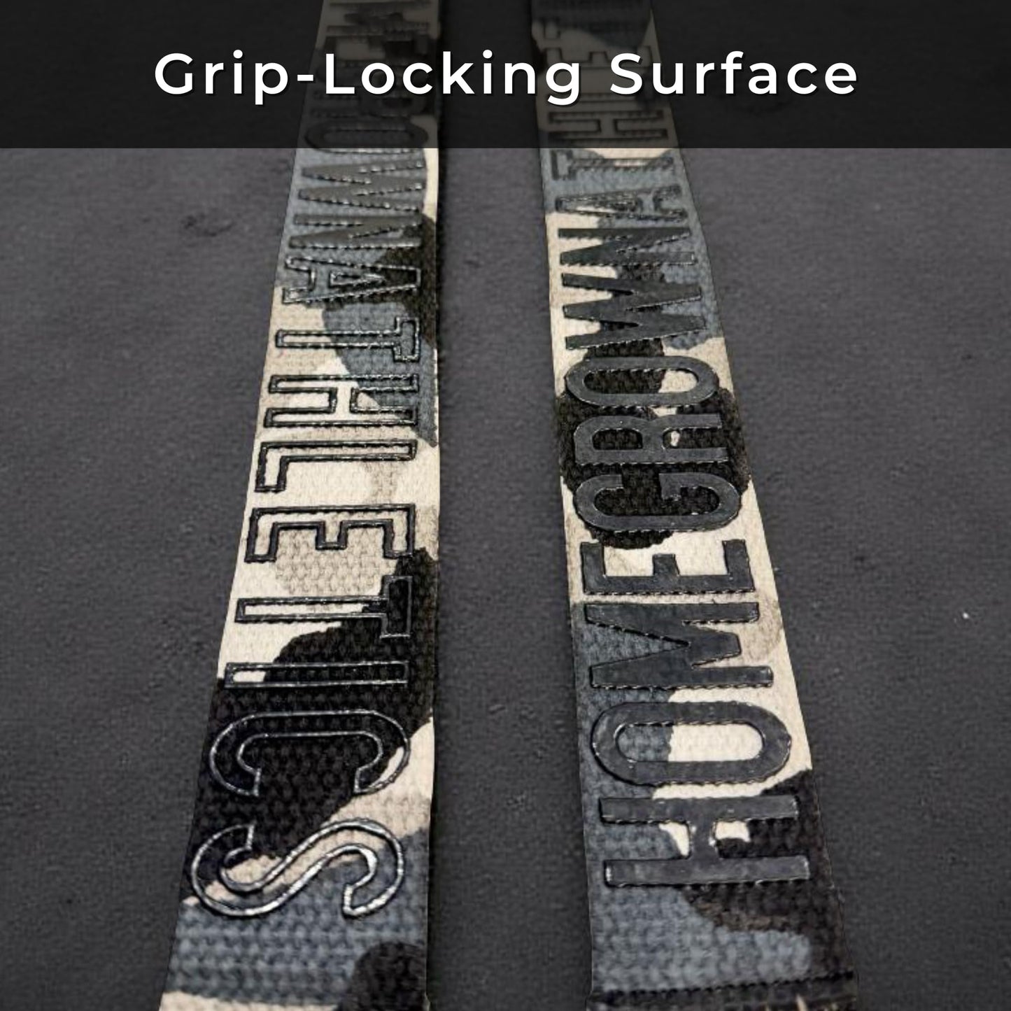 Homegrown Athletics Heavy Duty Lifting Straps for Weightlifting – Padded Wrist Straps for Deadlifts, Pull Ups, Bodybuilding and Powerlifting, Camo
