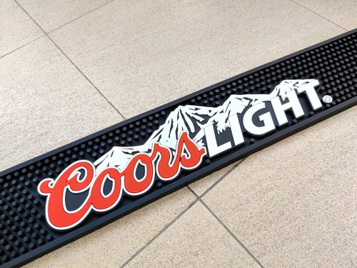 Coors Light Bar Mat by Coors