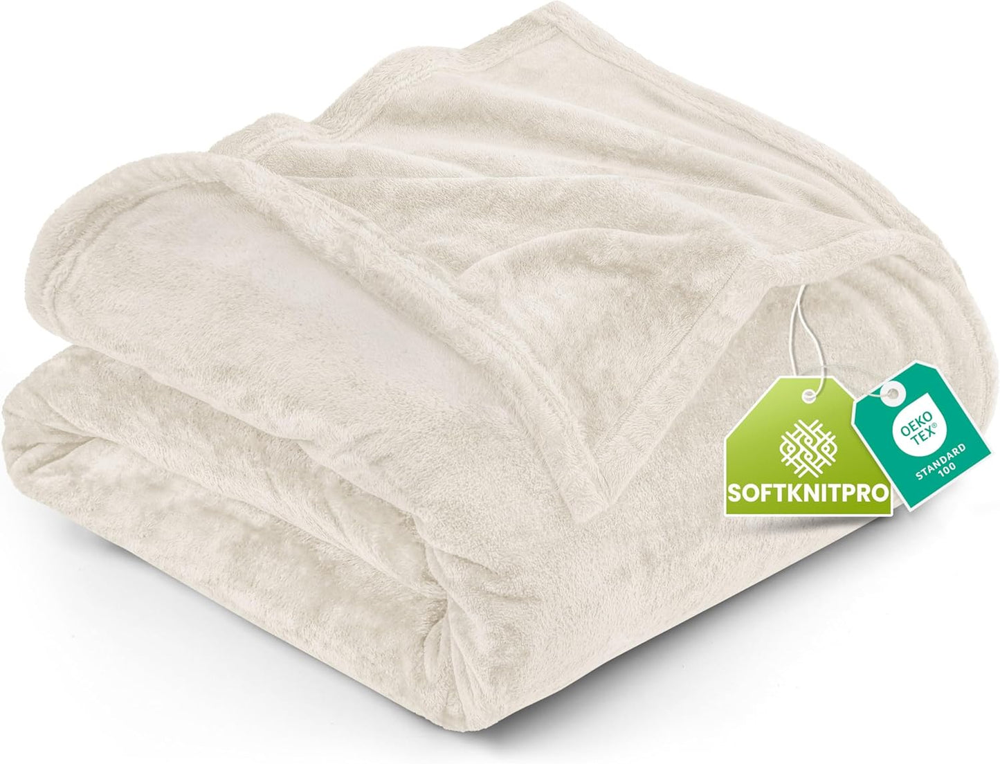 Utopia Bedding Fleece Blanket - Ultra Soft & Lightweight Twin Size (60x80 Inches) | Cozy All-Season Home Decor Gift
