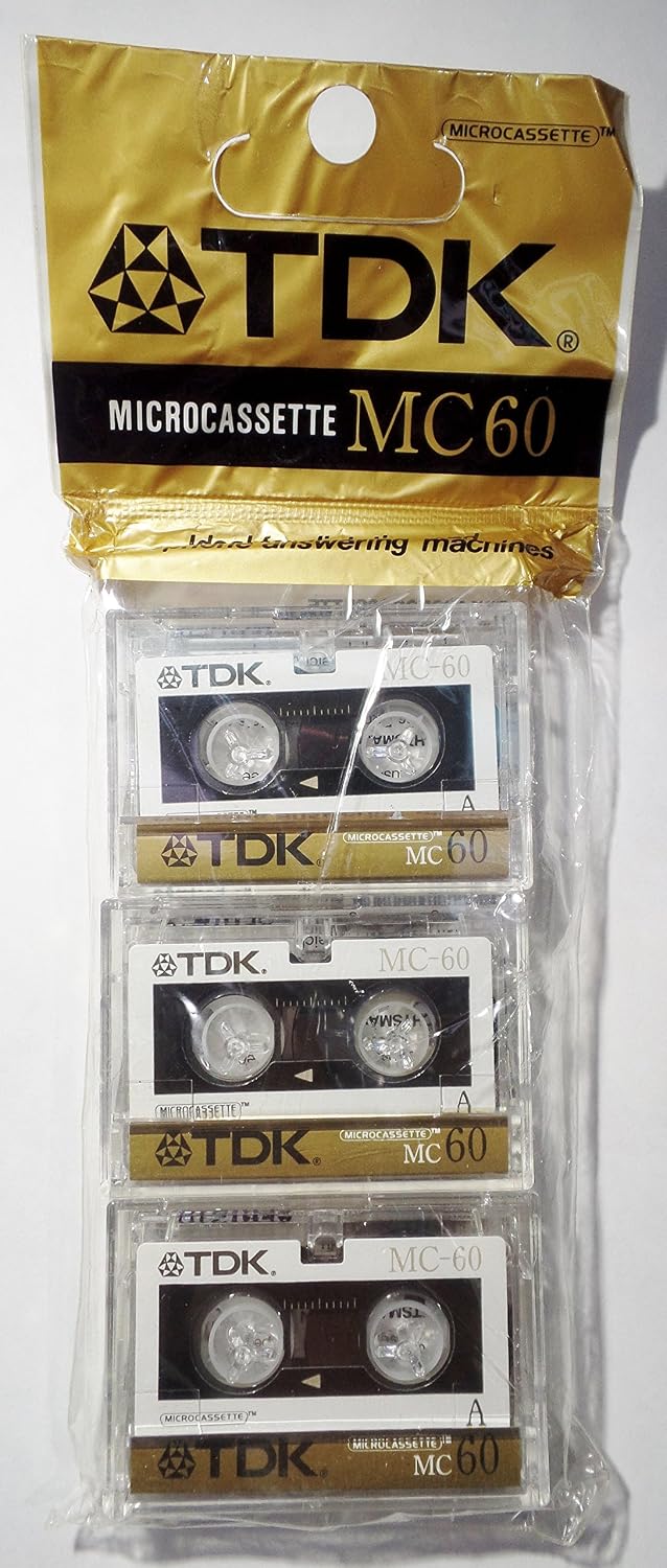 TDK Cassette 60-minfor 3-pk Micro Audio Only