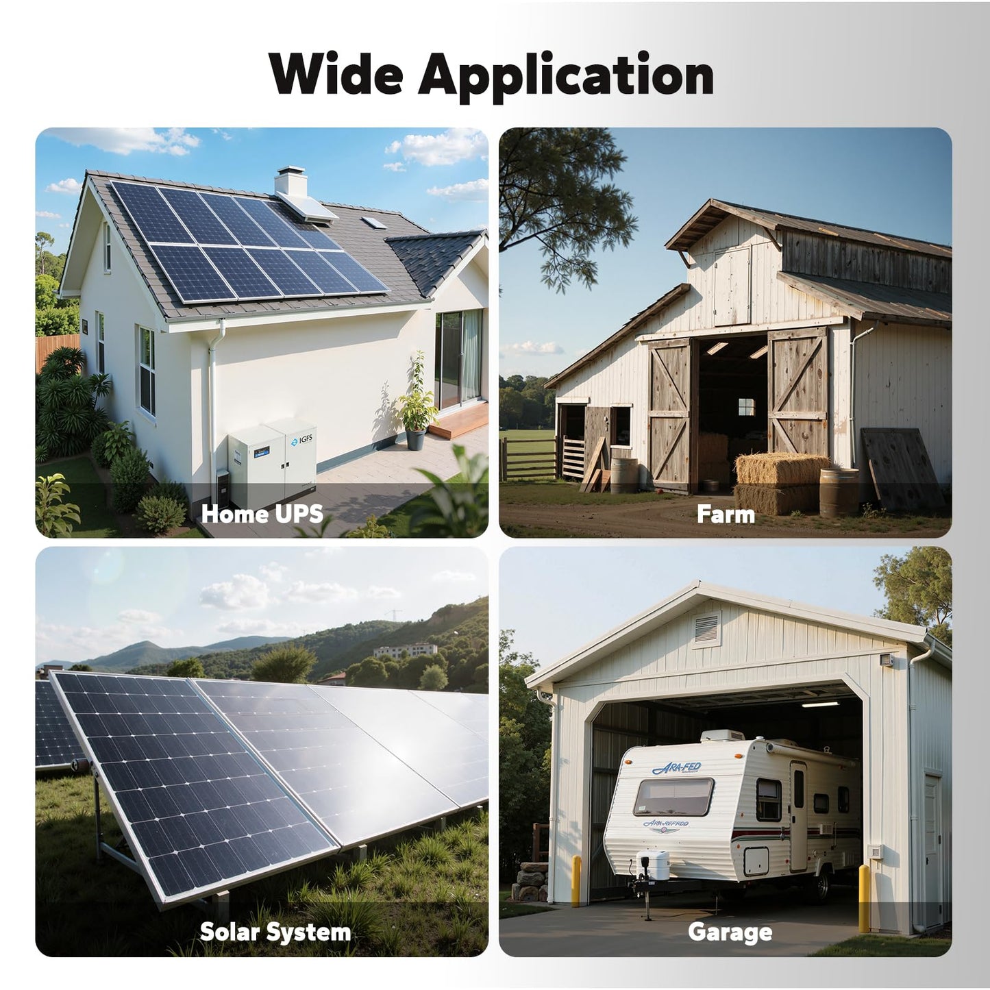 LiTime Solar Inverter Charger, 3000W DC 24V to AC 120V Pure Sine Wave Inverter with 60A MPPT Charge Controller, 50A AC Battery Charger, Uninterrupted Power Supply (UPS), RS485 Communication