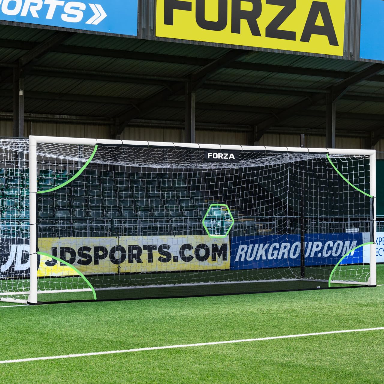 FORZA Professional Soccer Target Sheets | Soccer Target Nets with Scoring Zones for Improving Shooting Accuracy [4 Styles, 10 Size Options] (Academy, 6ft x 4ft)