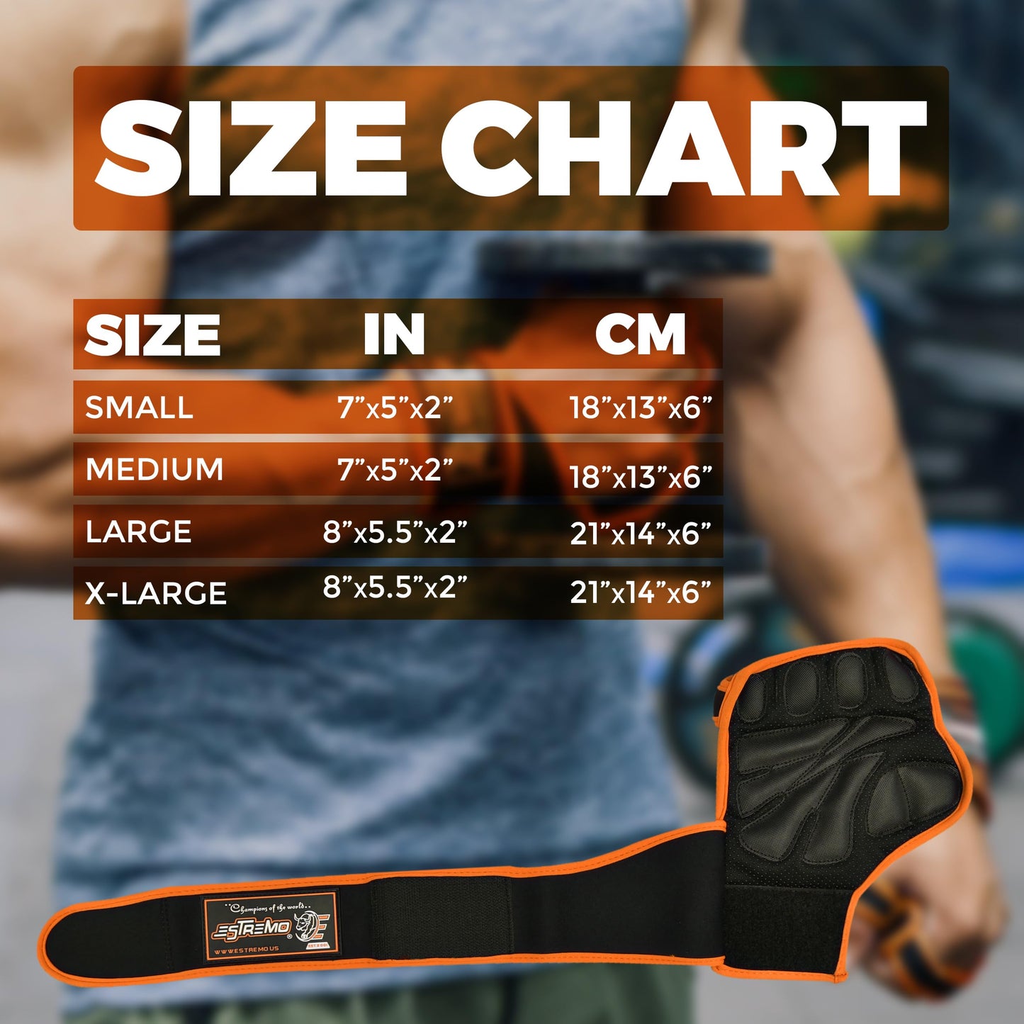 ESTREMO Workout Gloves for Men and Women, Weight Lifting Gym Gloves for Men with Excellent Grip & Wrist Wrap Support, Full Palm Protection for Weightlifting, Cycling, Training, Pull ups, Fitness