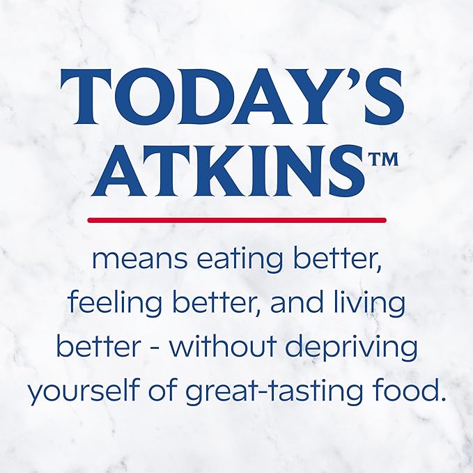 Atkins Iced Coffee Vanilla Latte Protein Shake, 15g Protein, Low Glycemic, 4g Net Carb, 1g Sugar, Keto Friendly, 12 packs of 11 fl Oz