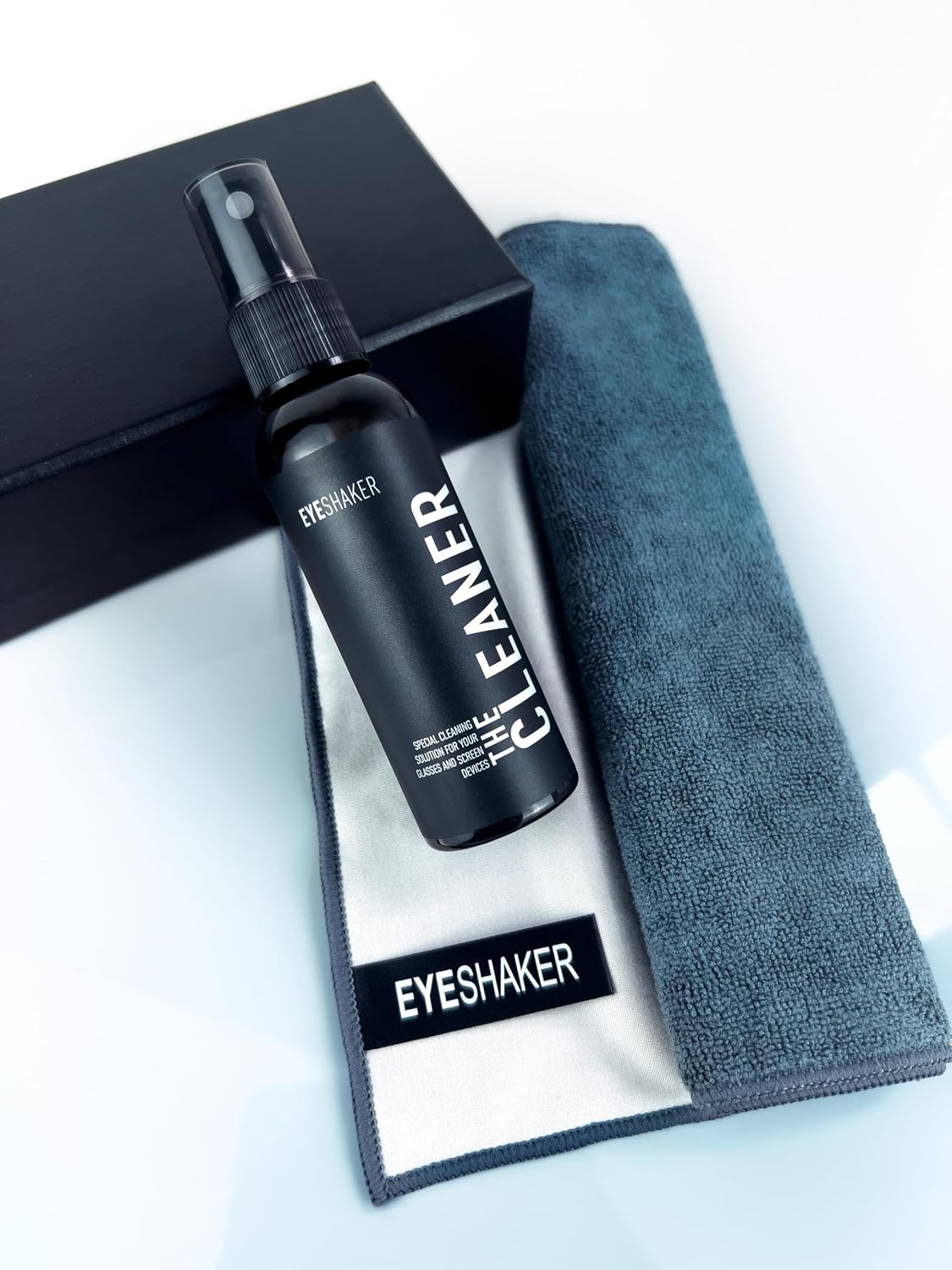 Eyeshaker Set Screen Cleaning with Microfiber Cloth Cleaning Solution and Spray Bottle - Display Cleaner for LCD, LED