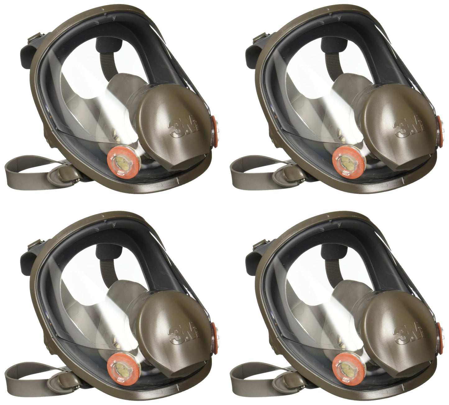 3M 6900 Series Full Facepiece Respirator Size: Large