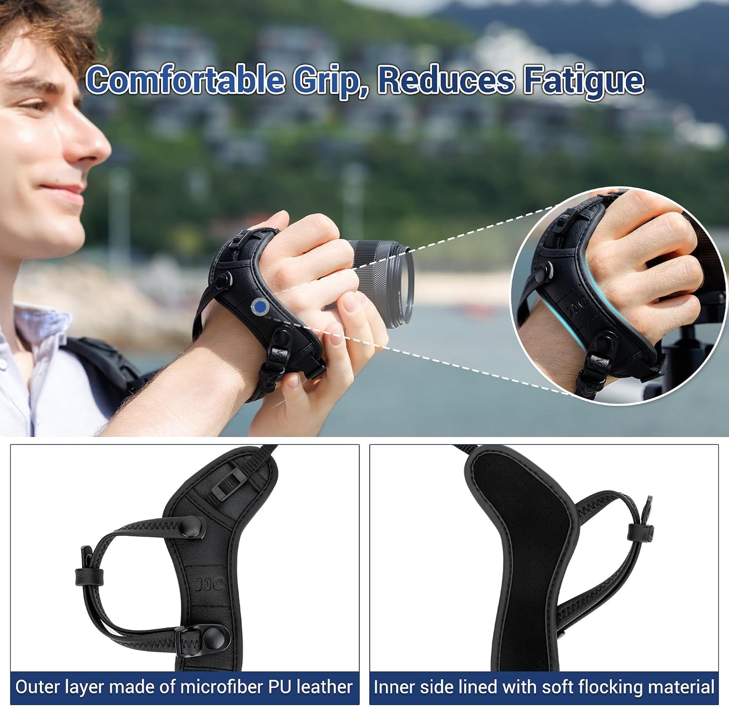 R50 R50V R50 R100 M50 M50, P6000 L840 L820 L810 B700 P530 P520 P100 JJC Mirrorless Camera Hand Strap Wrist Strap