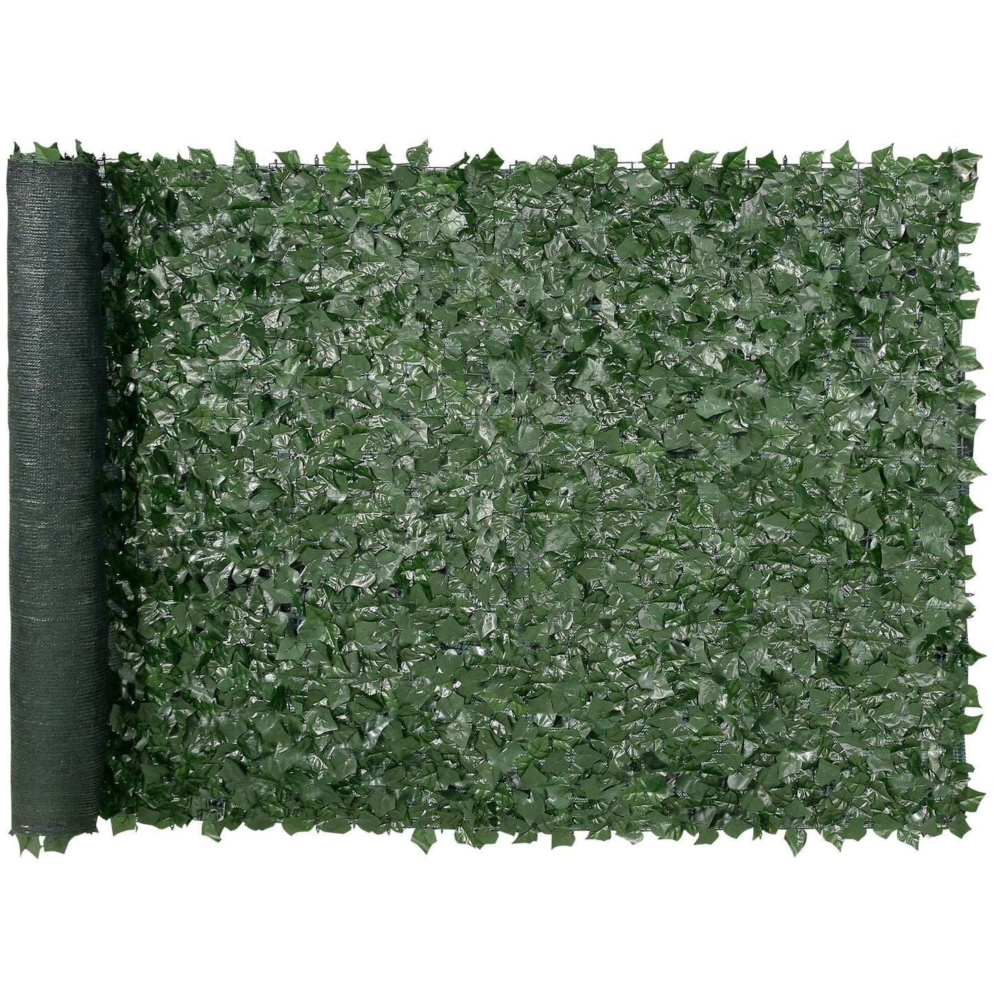 VEVOR Artificial Ivy Privacy Fence Screen, 59 x 118 in Faux Ivy Vine Leaf Hedges Fence, Greenery Privacy Fence with Mesh Cloth Backing, Green Wall Decoration for Outdoor Garden, Yard, Balcony
