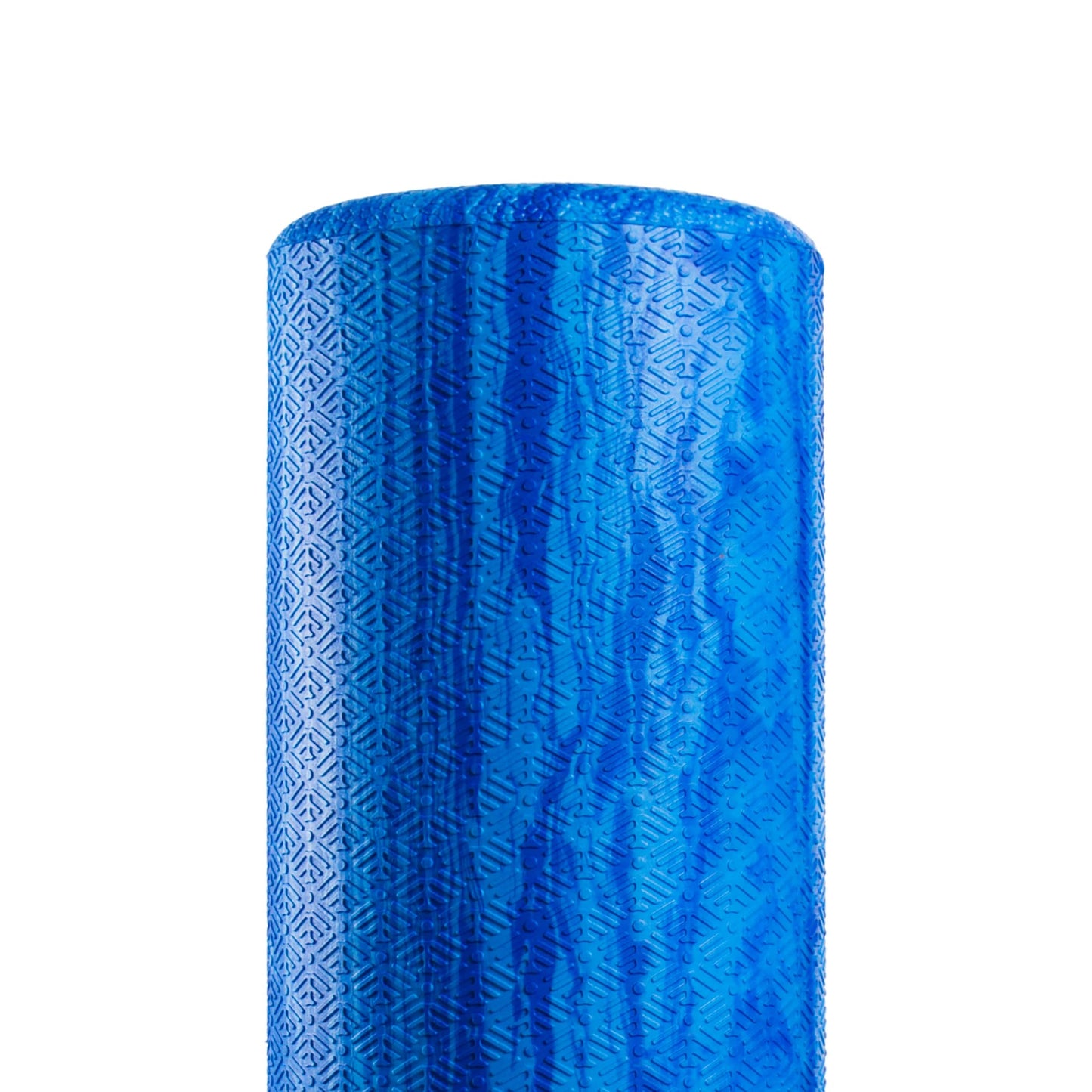 OPTP PRO-Roller Soft Density Foam Roller – Low Density Soft Foam Roller for Physical Therapy, Pilates, Yoga Foam Roll Exercises, and Muscle Recovery- Blue 36" x 6"