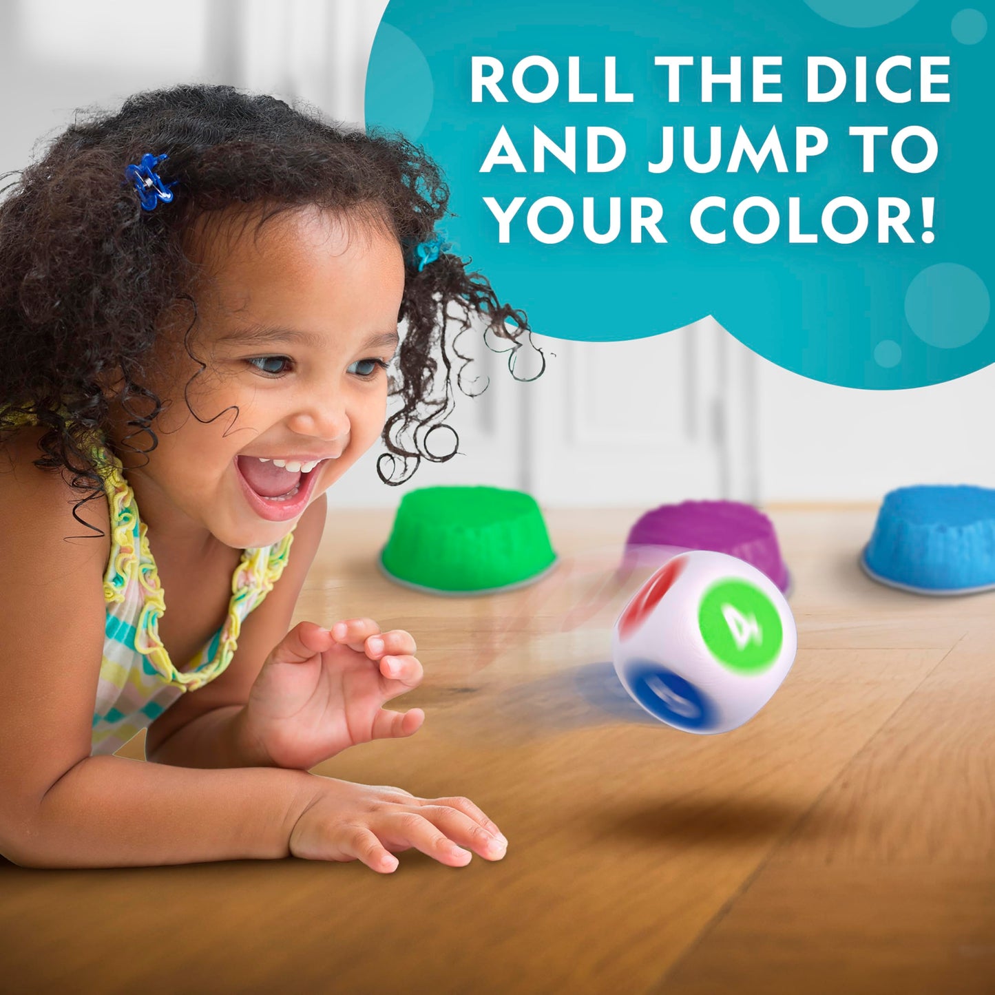 National Geographic Kids Jumbo Balance Stepping Stones – 12 Non-Slip Stepping Stones in 3 Heights with Foam Dice & Play & Learn Cards, Indoor & Outdoor Obstacle Course for Kids Ages 3+