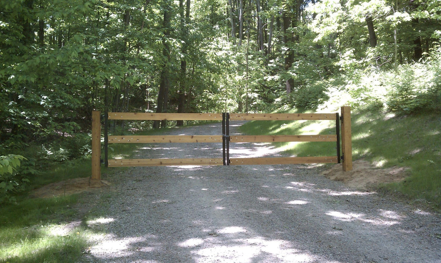 Estate Swing Gate Frame Kit (Dual Frame kit) up to 20ft in Width (up to 10ft Each Side)