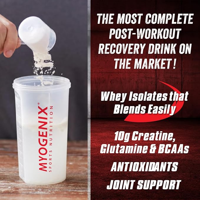 Myogenix Aftershock Post Workout ??Muscle Growth Whey Protein Powder ??Speeds Up Muscle Growth and Recovery ??Supports Joint Health and Replenishes Glycogen ??Fruit Punch, 6 lbs