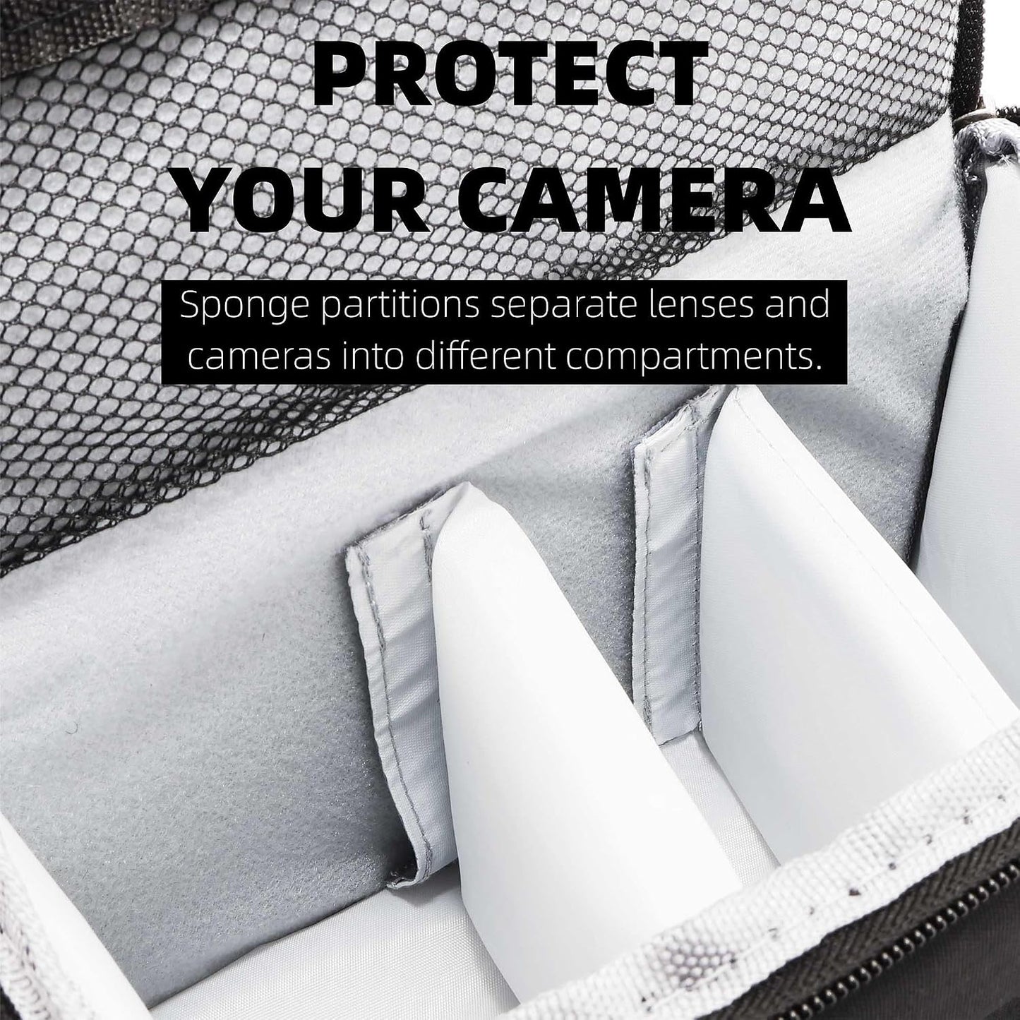 Compact Camera Bag Stylish, Shockproof, Versatile Shoulder Case for Men/Women DSLR, Mirrorless, and Digital Cameras