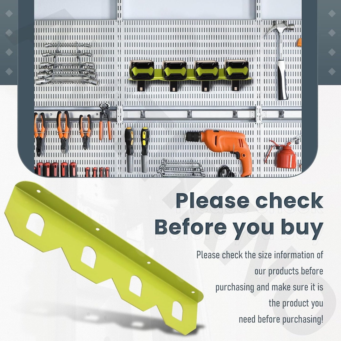 AMTHKNO 2 4 18V Pcs Upgrade Aluminum Alloy Battery Holder Slot Mounting Organizer Compatible with RYOBI NiCAD NiMH