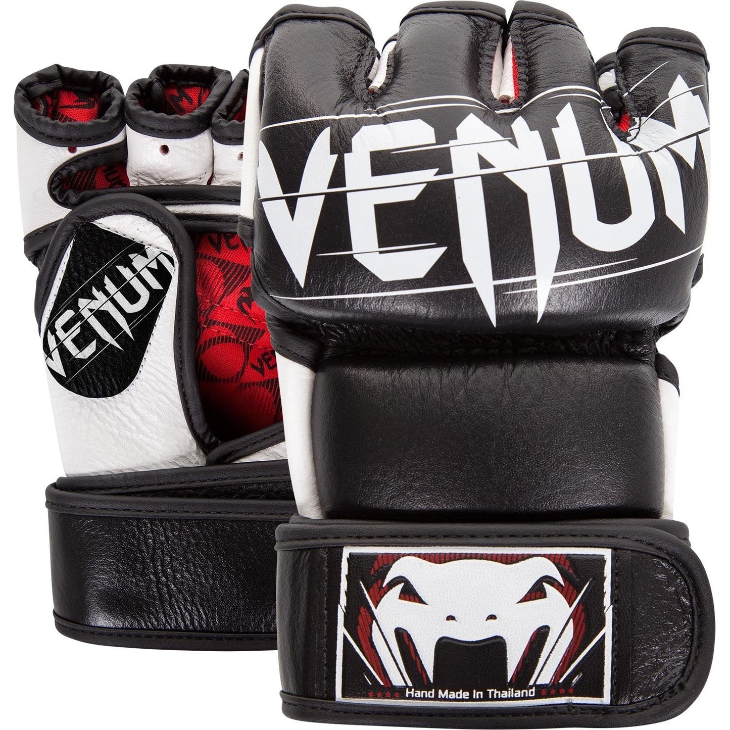 Venum Undisputed 2.0 MMA Gloves Nappa Leather-Black - M