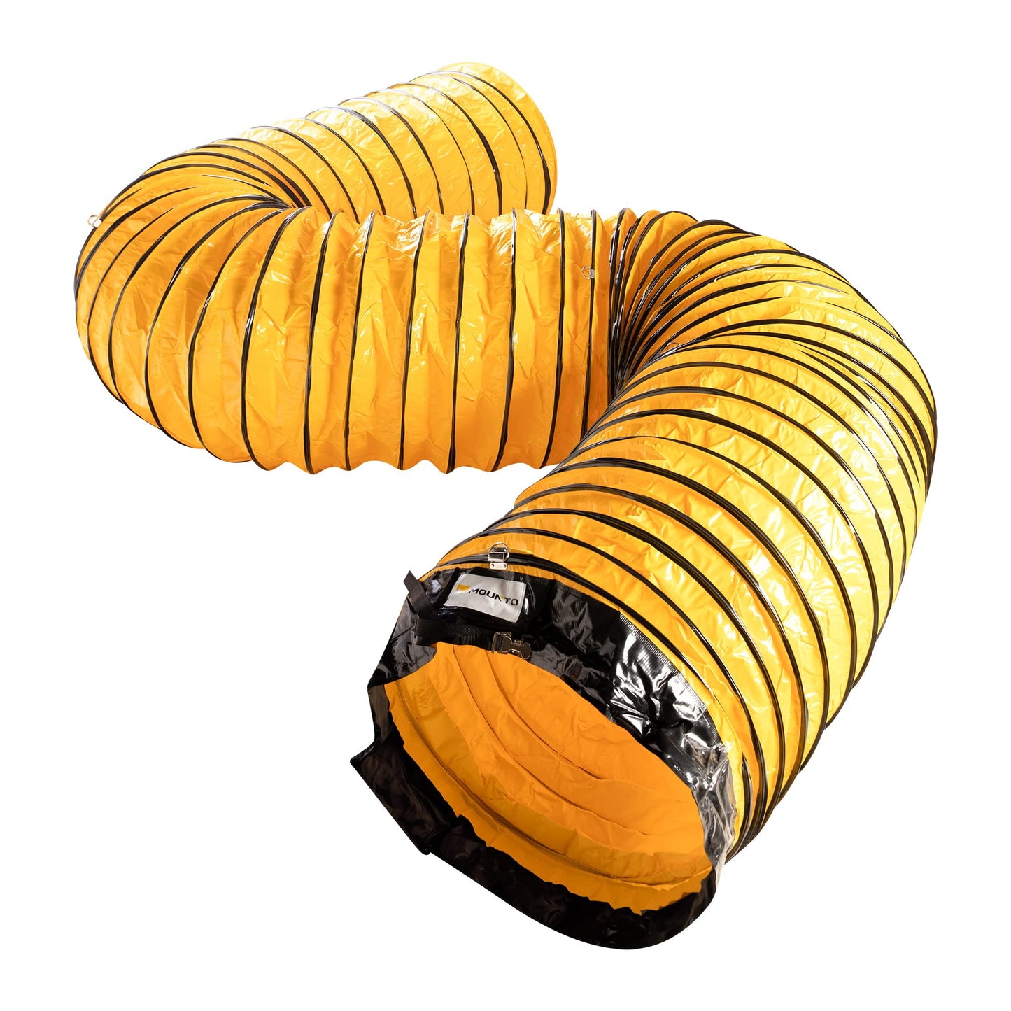 MOUNTO 25FT PVC Flexible Duct Hosing for Exhaust Fan (24inch)