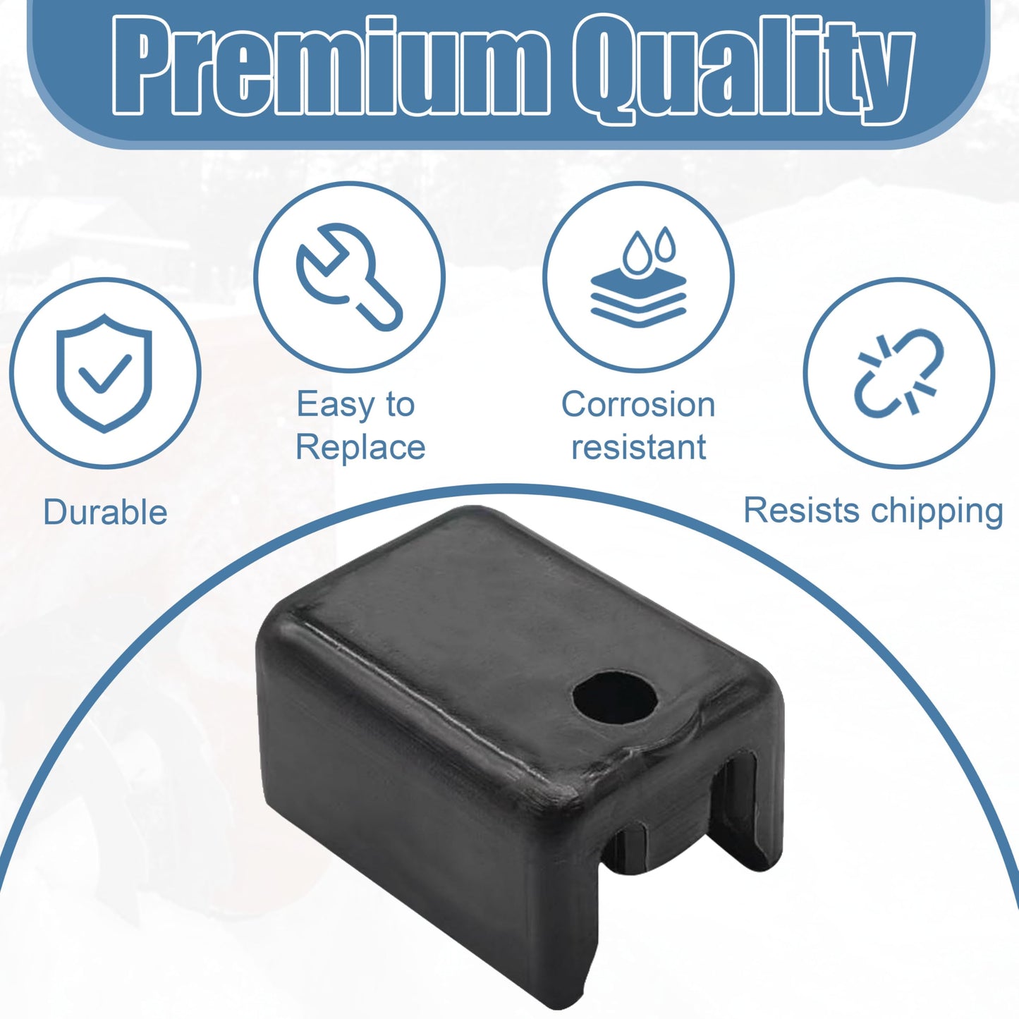 ZHNsaty 731-04216A Dual Cable Fitting Holder Fits MTD Craftsman Troy-Bilt Yard Machines Snowblowers