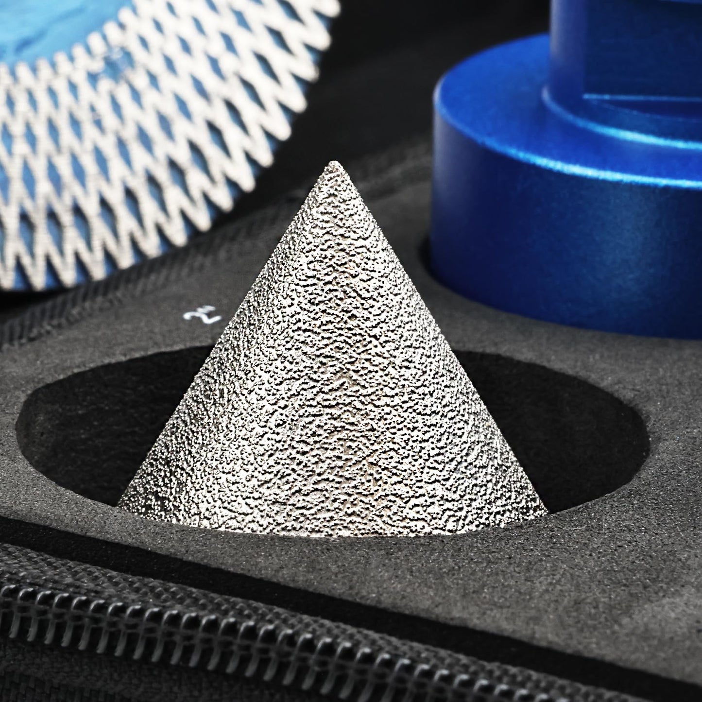 Tile Hole Saw Kit - BRSCHNITT Diamond Core Drill Bit 1/4" 5/16" 3/8" 1-3/8"2" 2-1/2"& 3/8" 1" Finger Bit & 2" Chamfer Bit for Porcelain Tile Ceramic Marble Granite & Diamond Blade