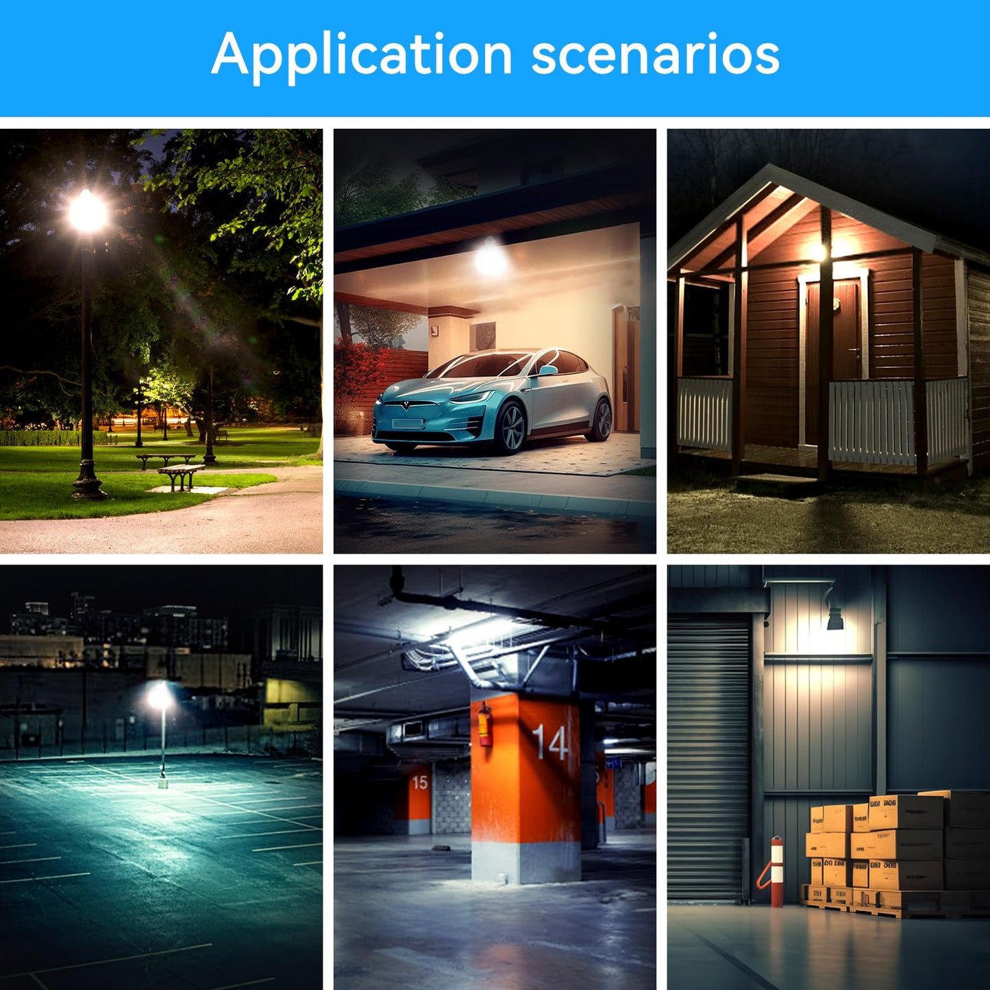 4Pack-250W LED Flood Light Outdoor,27500lm LED Work Light with 6FT US Plug,IP66 Waterproof Exterior Security Lights,6000K Daylight White Outside Floodlights Slim design for Playground Yard Stadium