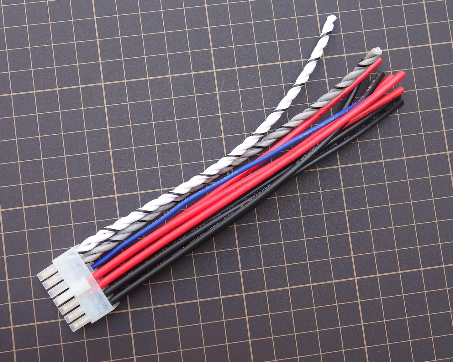 Anyqinsog 14-pin PWE-S8 Power Speaker Input Harness Compatible with Alpine Car Audio Subwoofer Active Amplifier Auto
