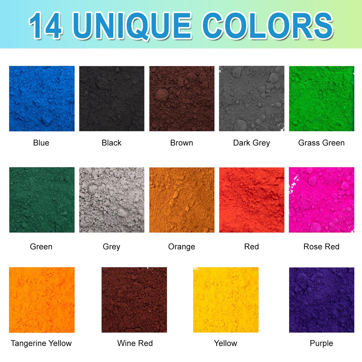 GOODTAKE 10 Pounds Bulk Concrete Pigment, Brown Iron Oxide Pigment Powder, Concrete Cement Dye Color Powder for Pastel Tile Paint Cement Mortar Grout (Brown, 10 Pounds)