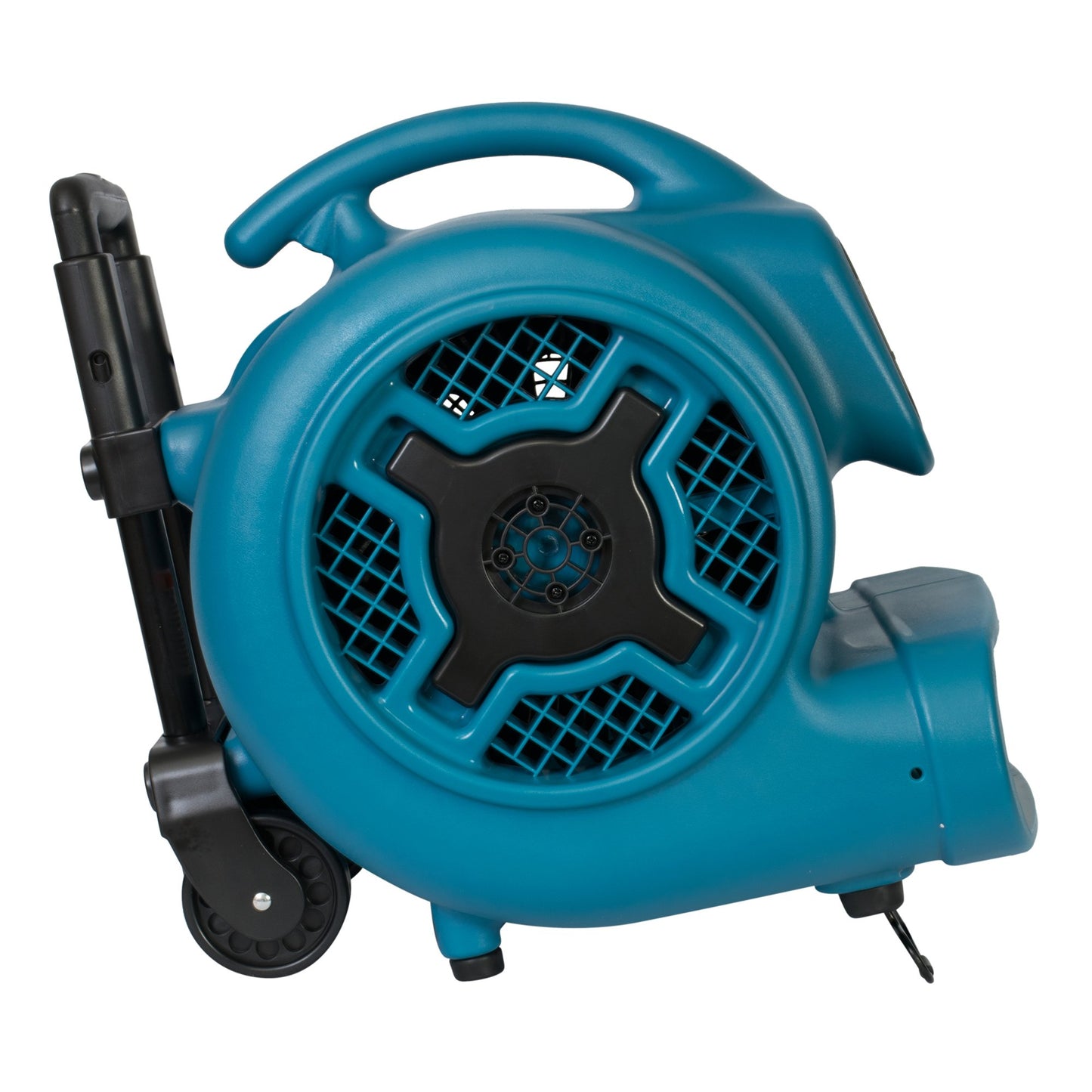 XPOWER X-830H Pro 1 HP 3600 CFM Centrifugal Air Mover, Carpet Dryer, Floor Fan, Blower, Telescopic Handle and Wheels, for Water Damage Restoration, Janitorial, Plumbing, Home Use