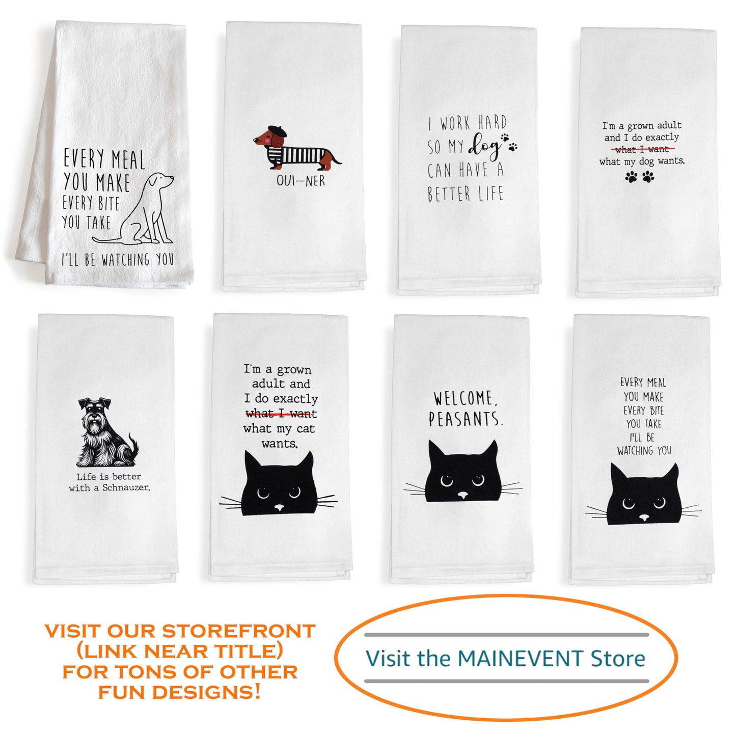 MAINEVENT I Love You to a Galaxy Far Far Away Kitchen Towel 18x24 Inch, S Wars Dish Towel