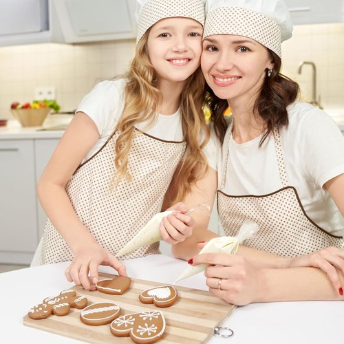 LotFancy 10-Inch Tipless Piping Bags - 500 Pcs Non-Slip Disposable Pastry Bags for Cake Decorating