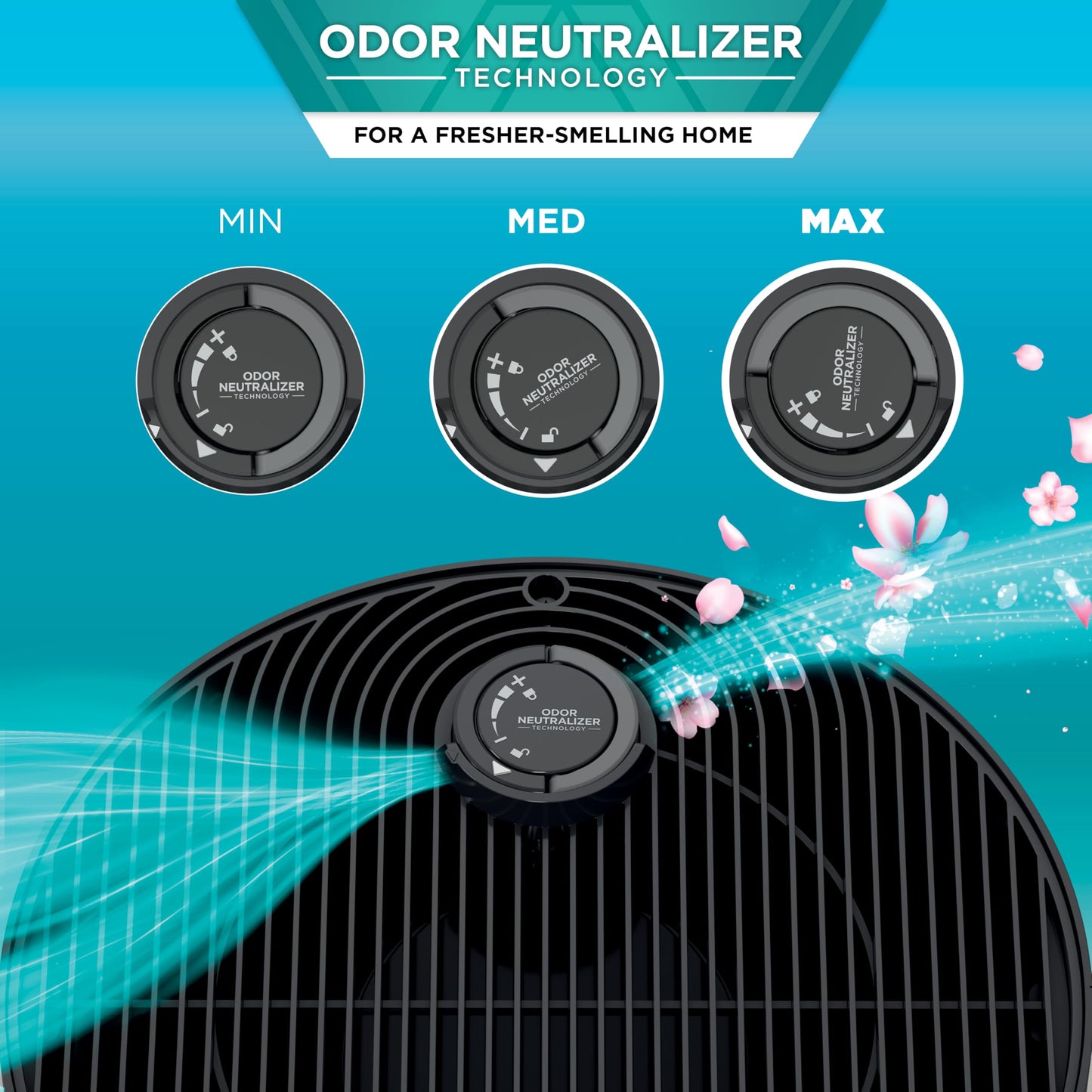 Shark HP232 Clean Sense Air Purifier MAX with Odor Neutralizer Technology, Allergies, HEPA Filter, 1200 Sq Ft, XL Room, Whole Home, Captures 99.98% of Particles, Allergens, Smells & More, Grey