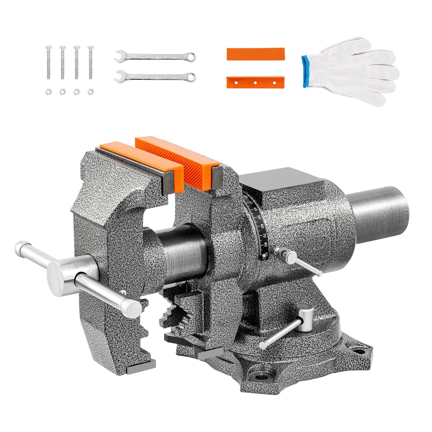 LMYYGOO 5" Bench Vise &Tube Pipe Tubing Beader Tool