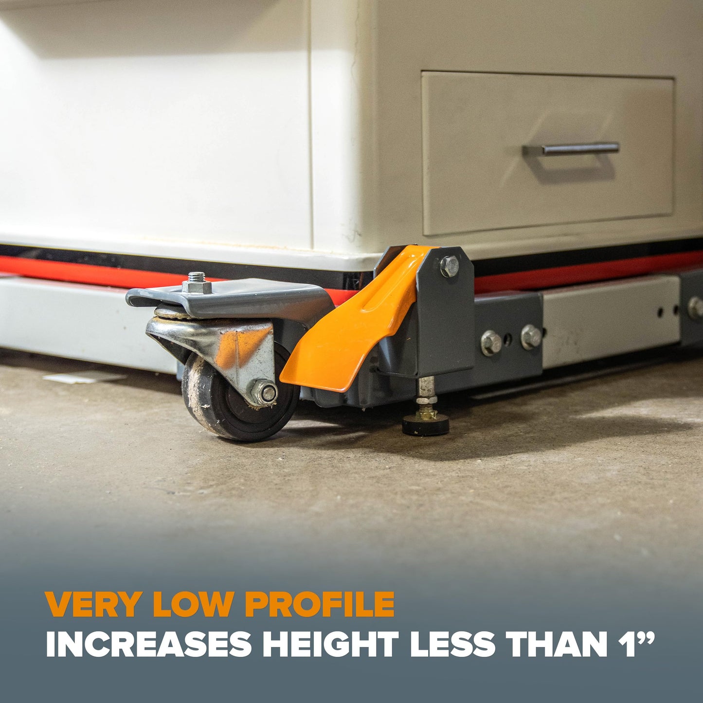 Bora Portamate Mobile Base PM-3550 Universal Tool Stand with Caster Wheels - Omni Directional Heavy Duty Mobile Tool Base for Table Saw, Power Tools - Swivel Caster Wheels 1500 lb Capacity PM-3550