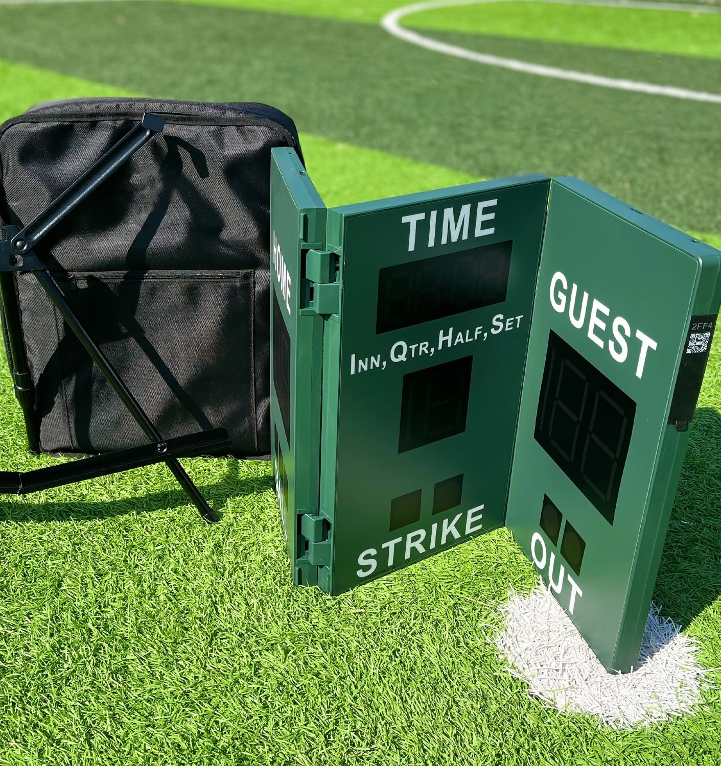 Mobile Score Portable Scoreboard Kit LED Digital Scorer Bluetooth APP Control, Positive Countdown/Stopwatch/Score Display for Baseball, Basketball, Rugby, Football, Tennis, Badminton, Table Tennis